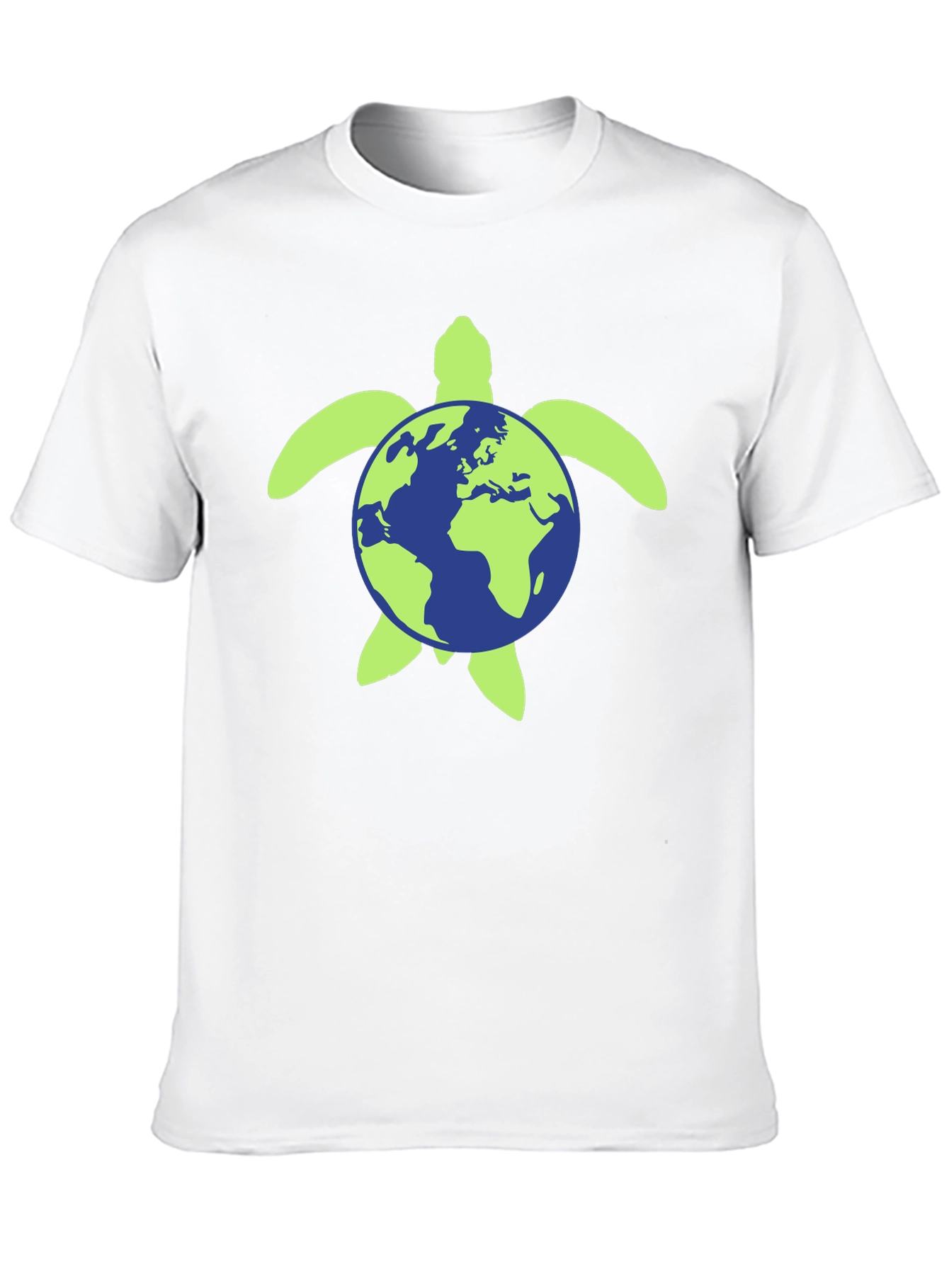 Earth Turtle Graphic Tee - Save the Planet!