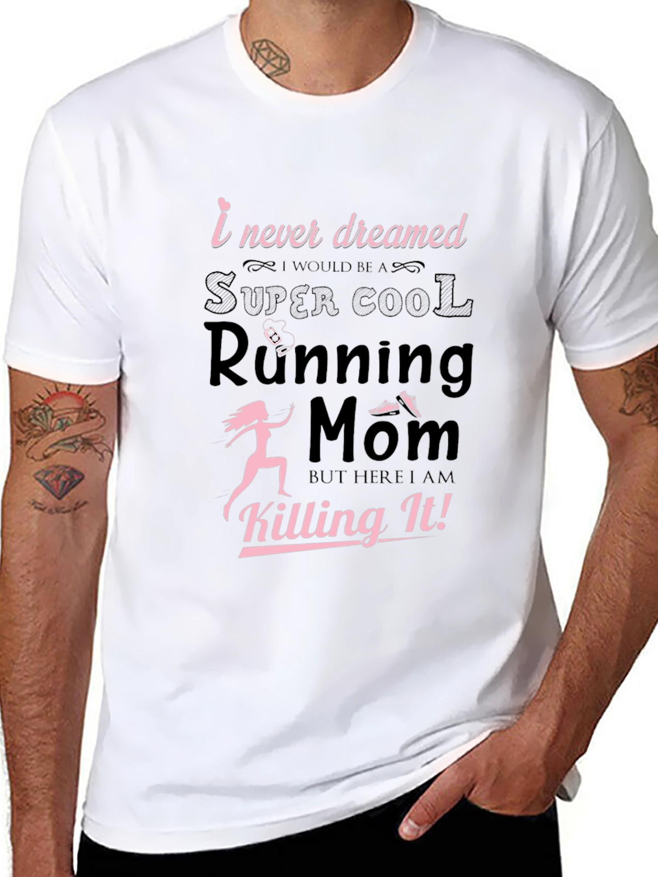 Super Cool Running Mom T-Shirt