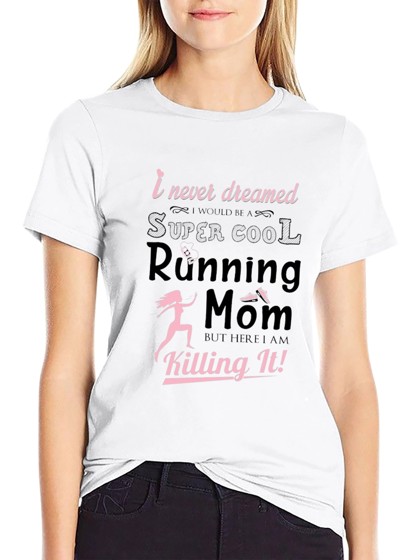 Super Cool Running Mom T-Shirt