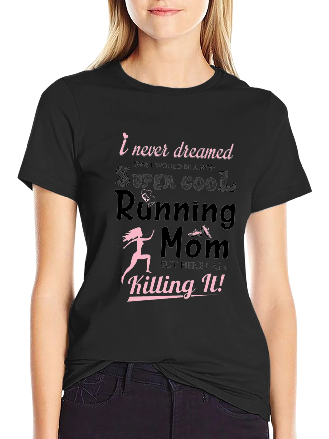 Super Cool Running Mom T-Shirt