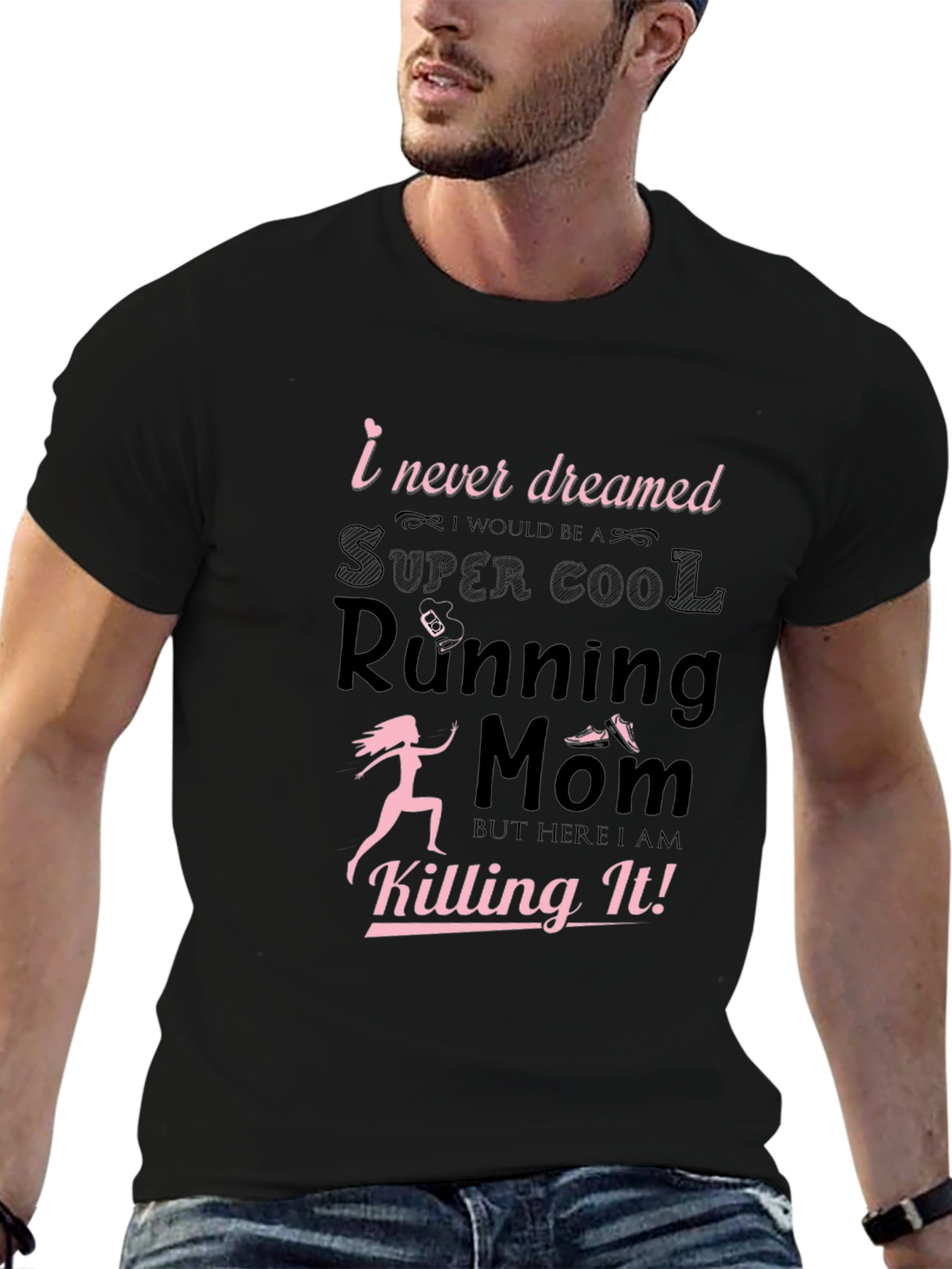 Super Cool Running Mom T-Shirt