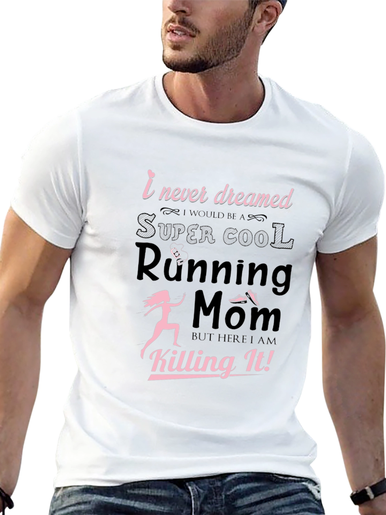 Super Cool Running Mom T-Shirt