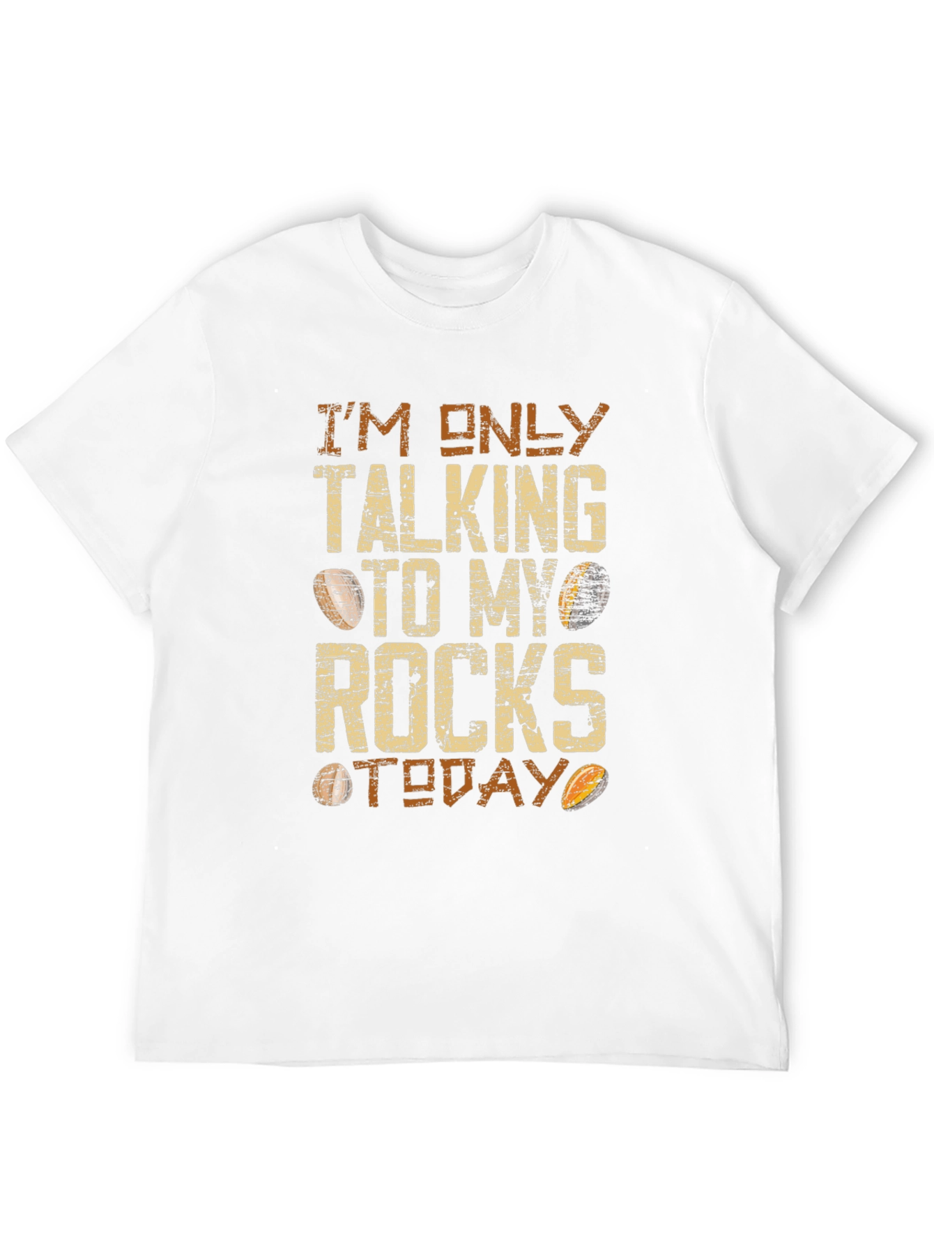 Im Only Talking to My Rocks Today Graphic Tee
