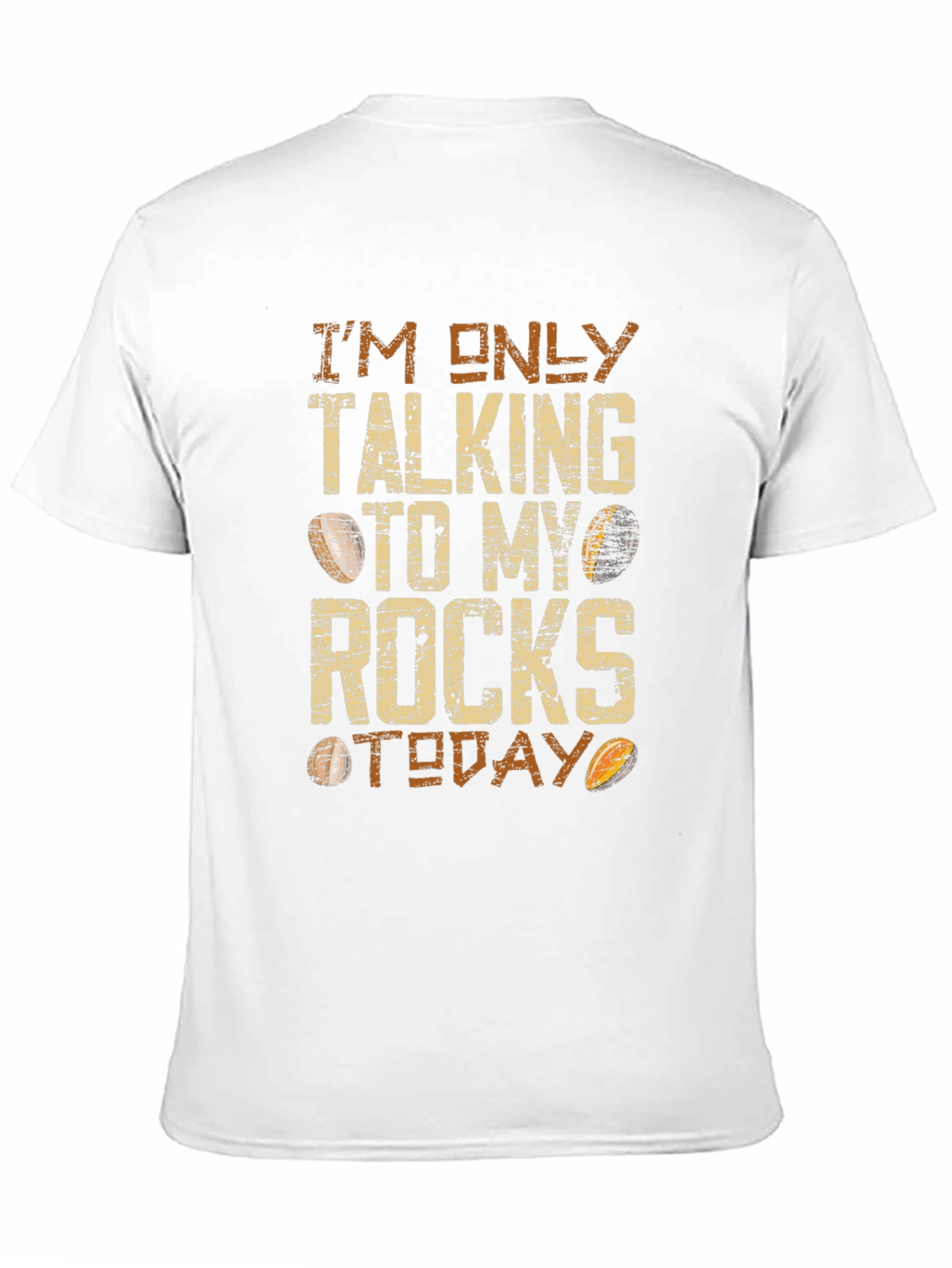 Im Only Talking to My Rocks Today Graphic Tee