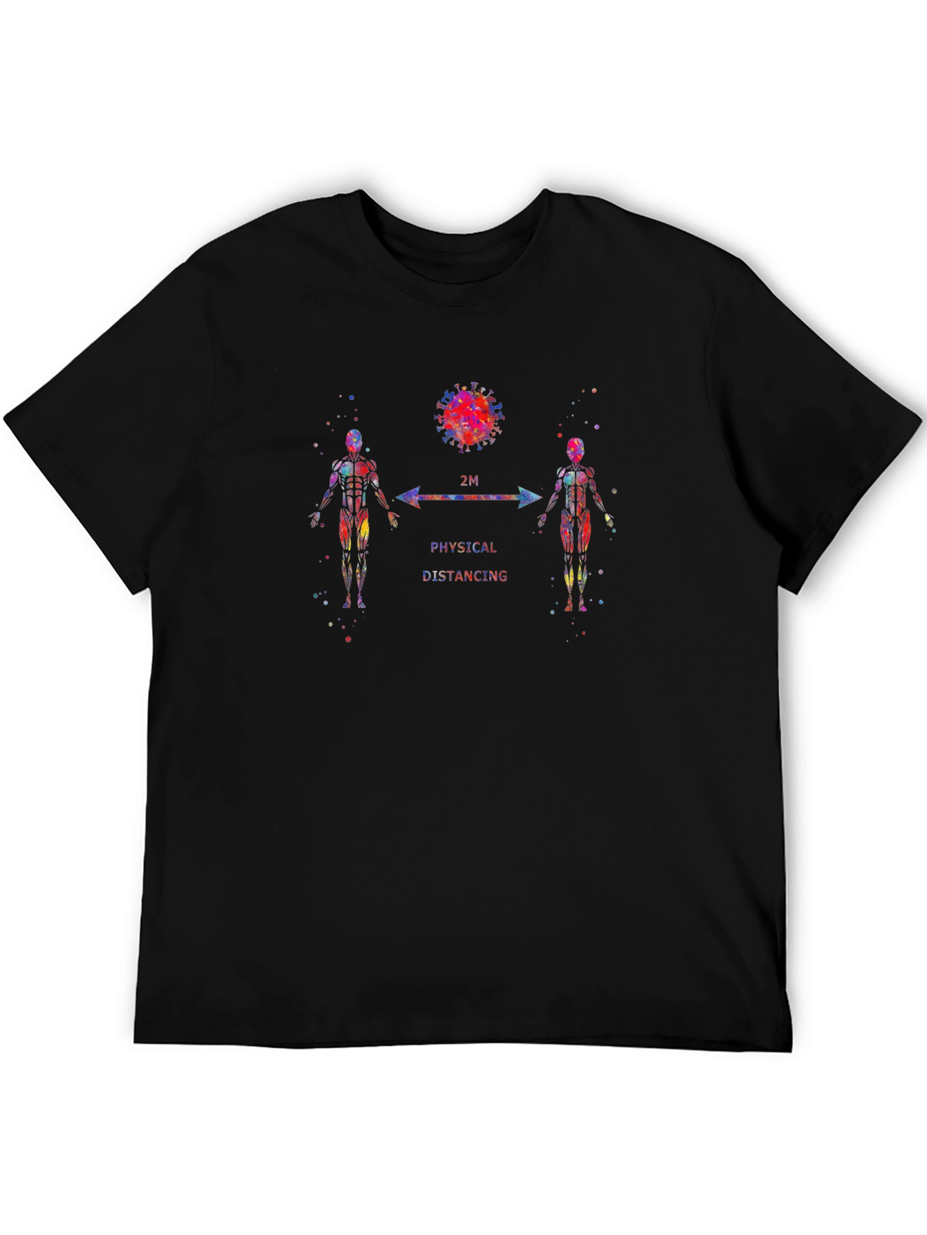 Social Distancing Graphic Tee - Stay Safe