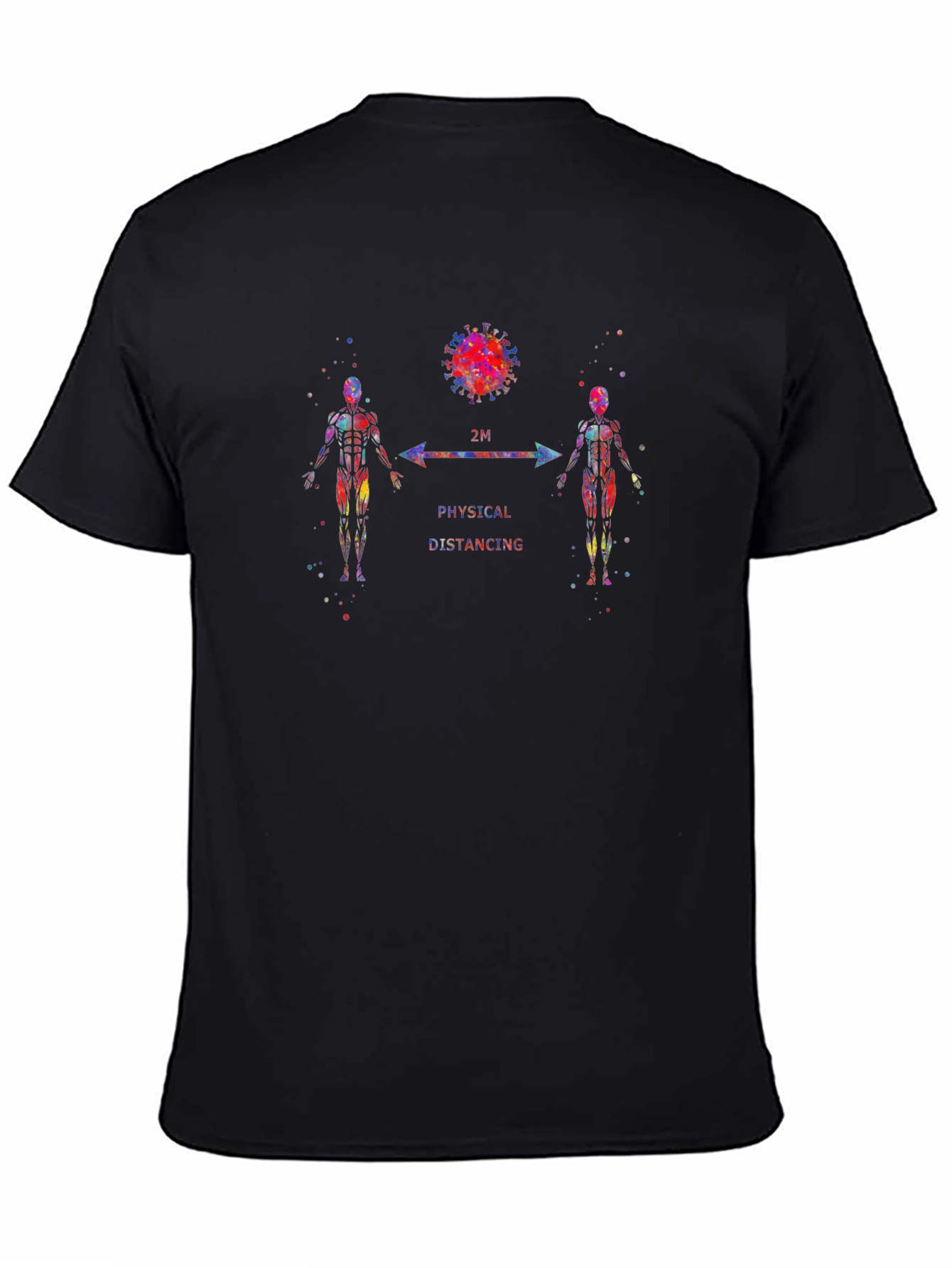 Social Distancing Graphic Tee - Stay Safe