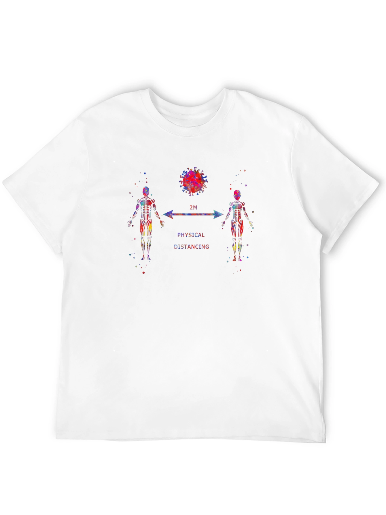 Social Distancing Graphic Tee - Stay Safe