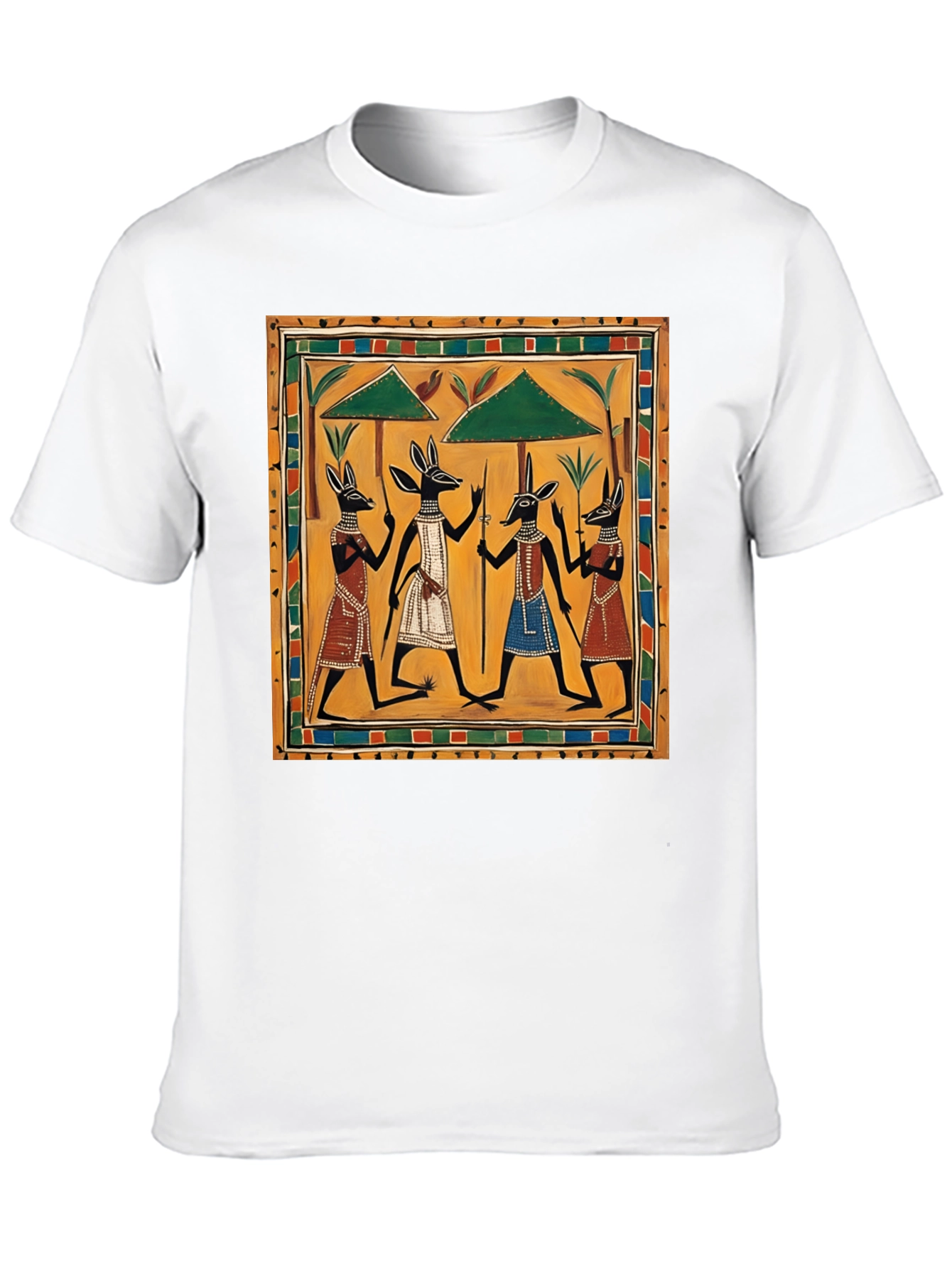 Egyptian Anubis Art Graphic Tee