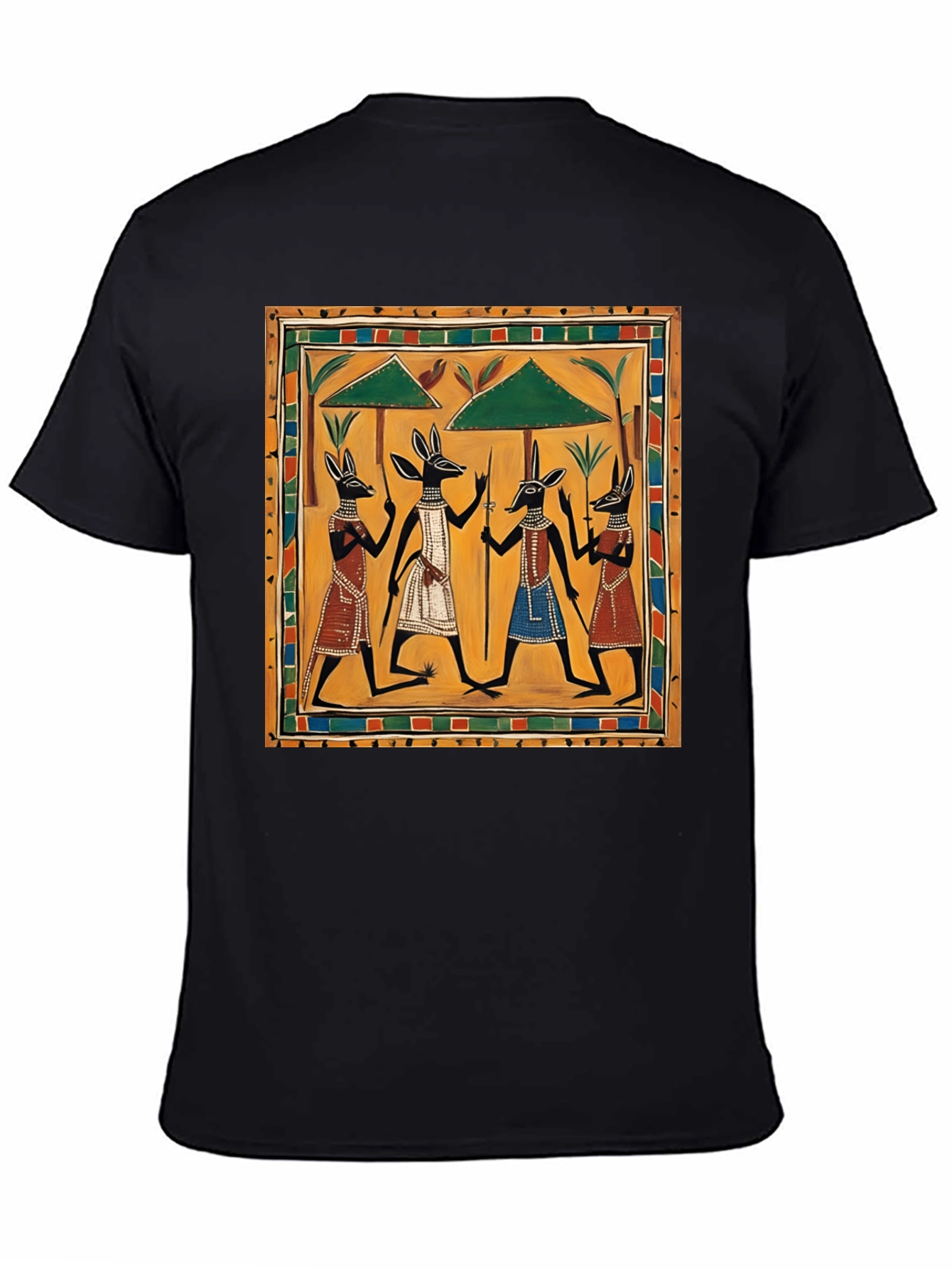 Egyptian Anubis Art Graphic Tee