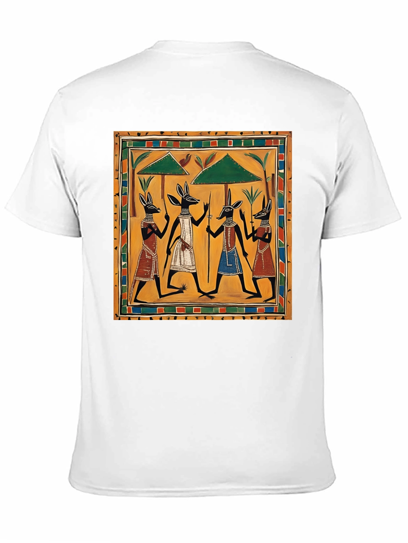 Egyptian Anubis Art Graphic Tee