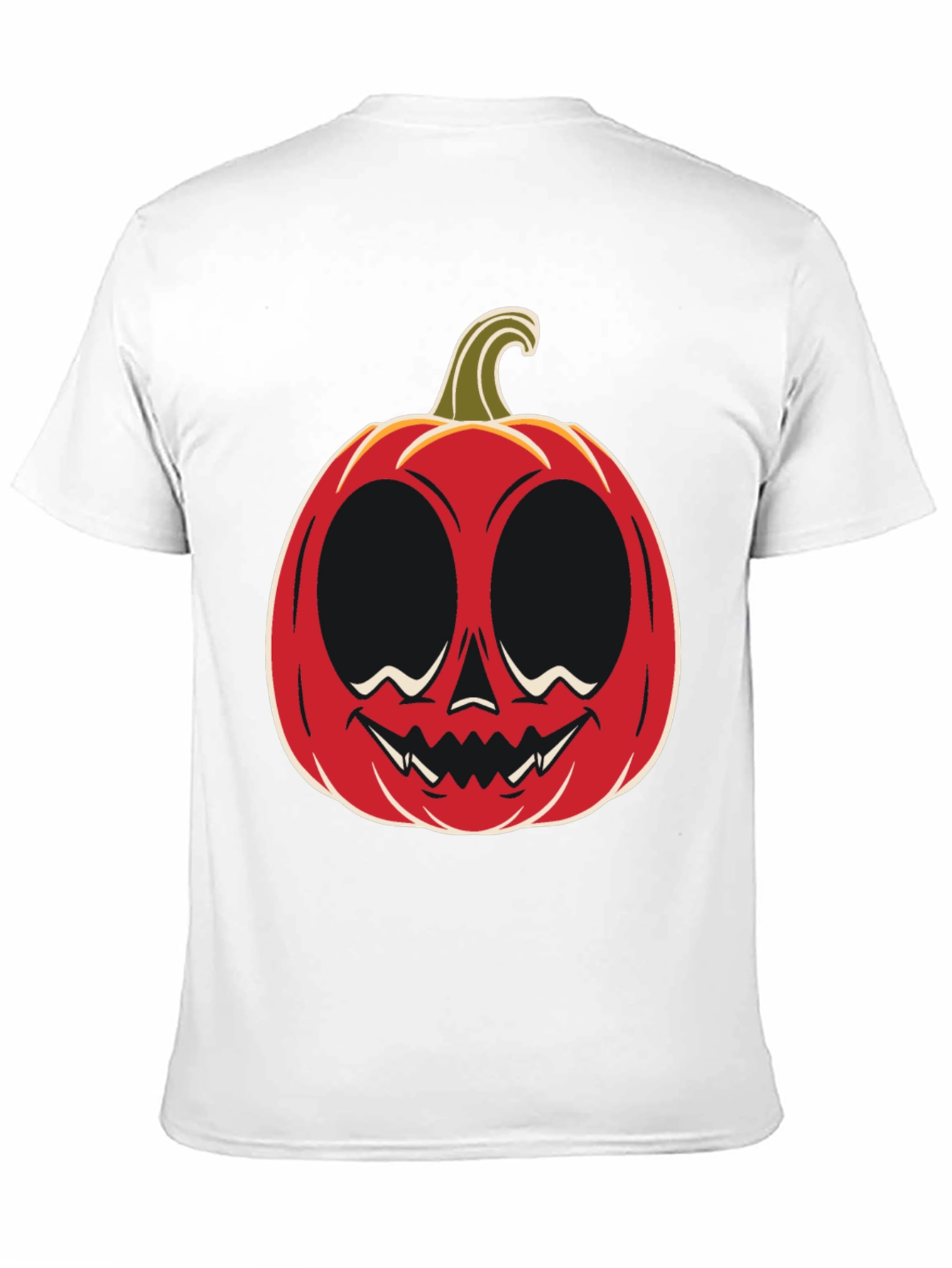 Halloween Pumpkin Face Graphic Tee