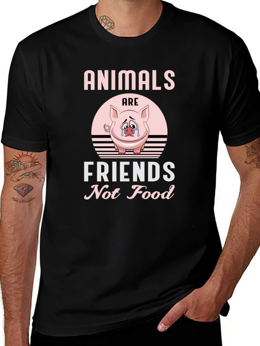 Animals Are Friends T-Shirt - Vegan Tee