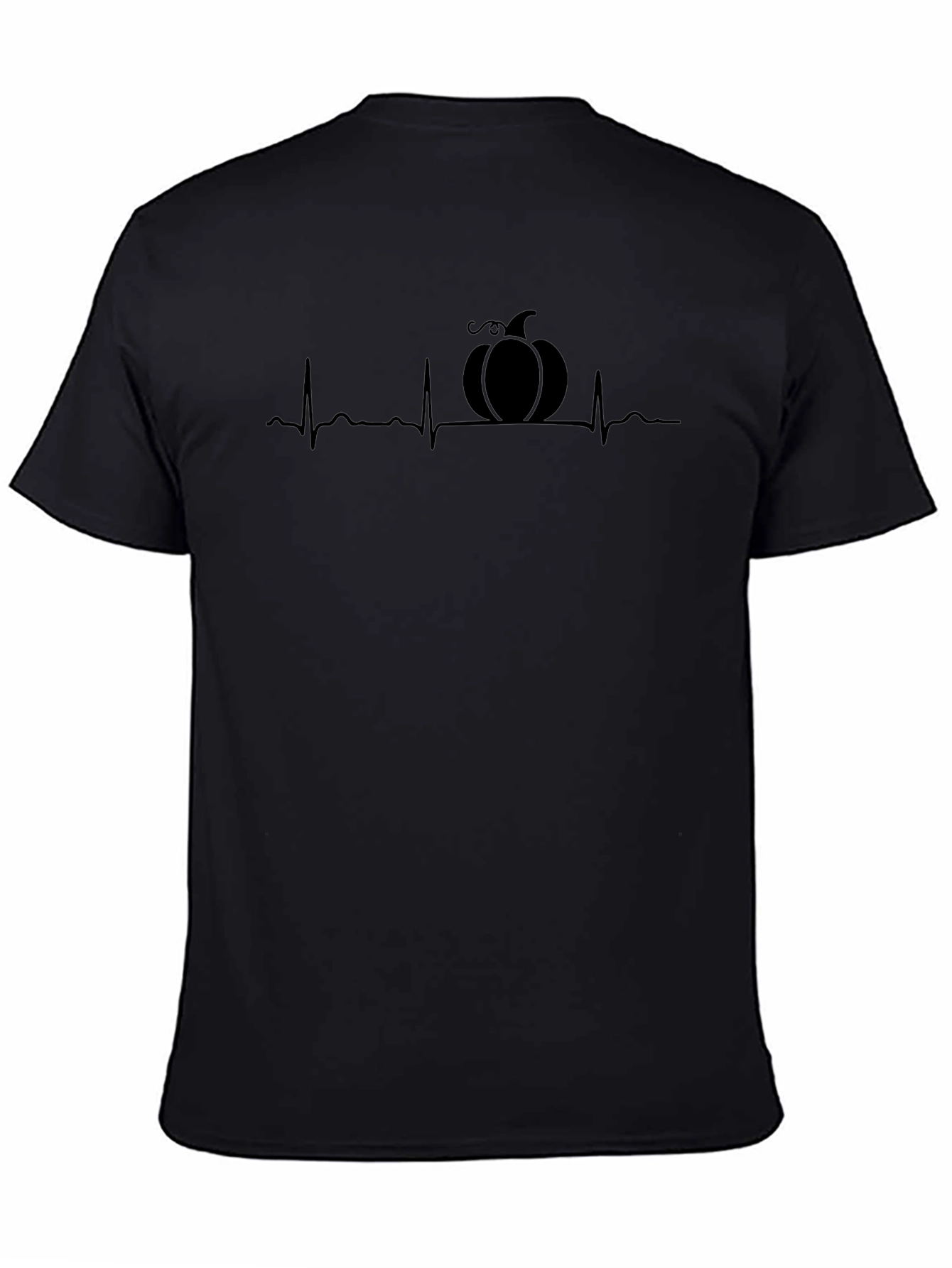 Pumpkin Heartbeat T-Shirt - Spooky Season Essential!