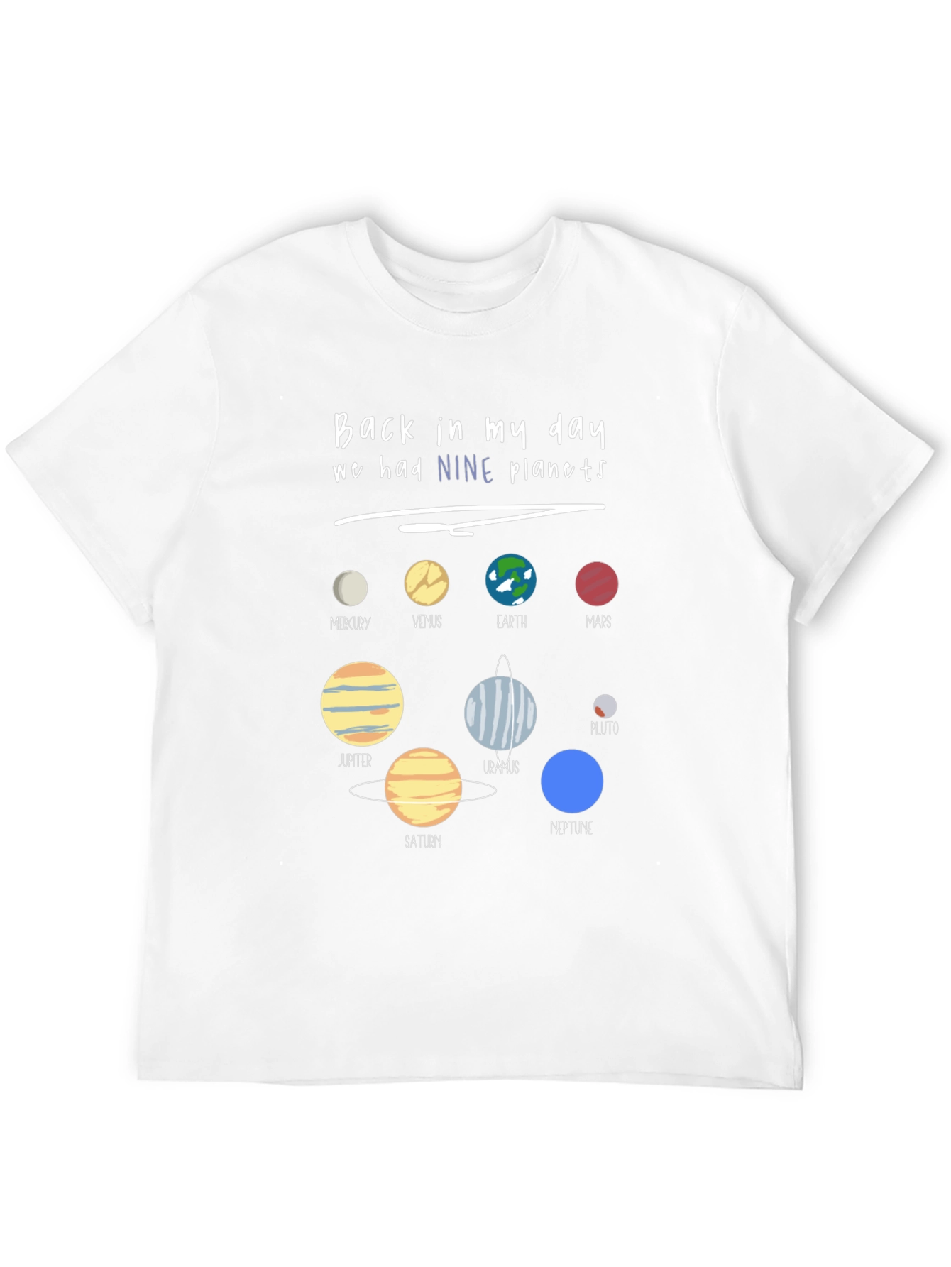 Nine Planets Graphic Tee