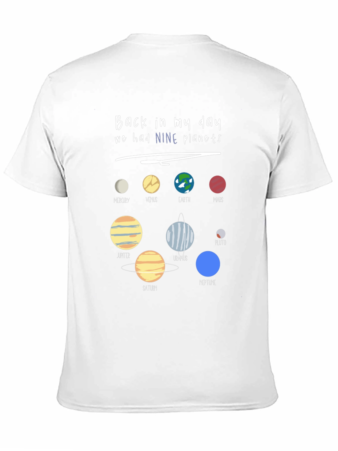 Nine Planets Graphic Tee