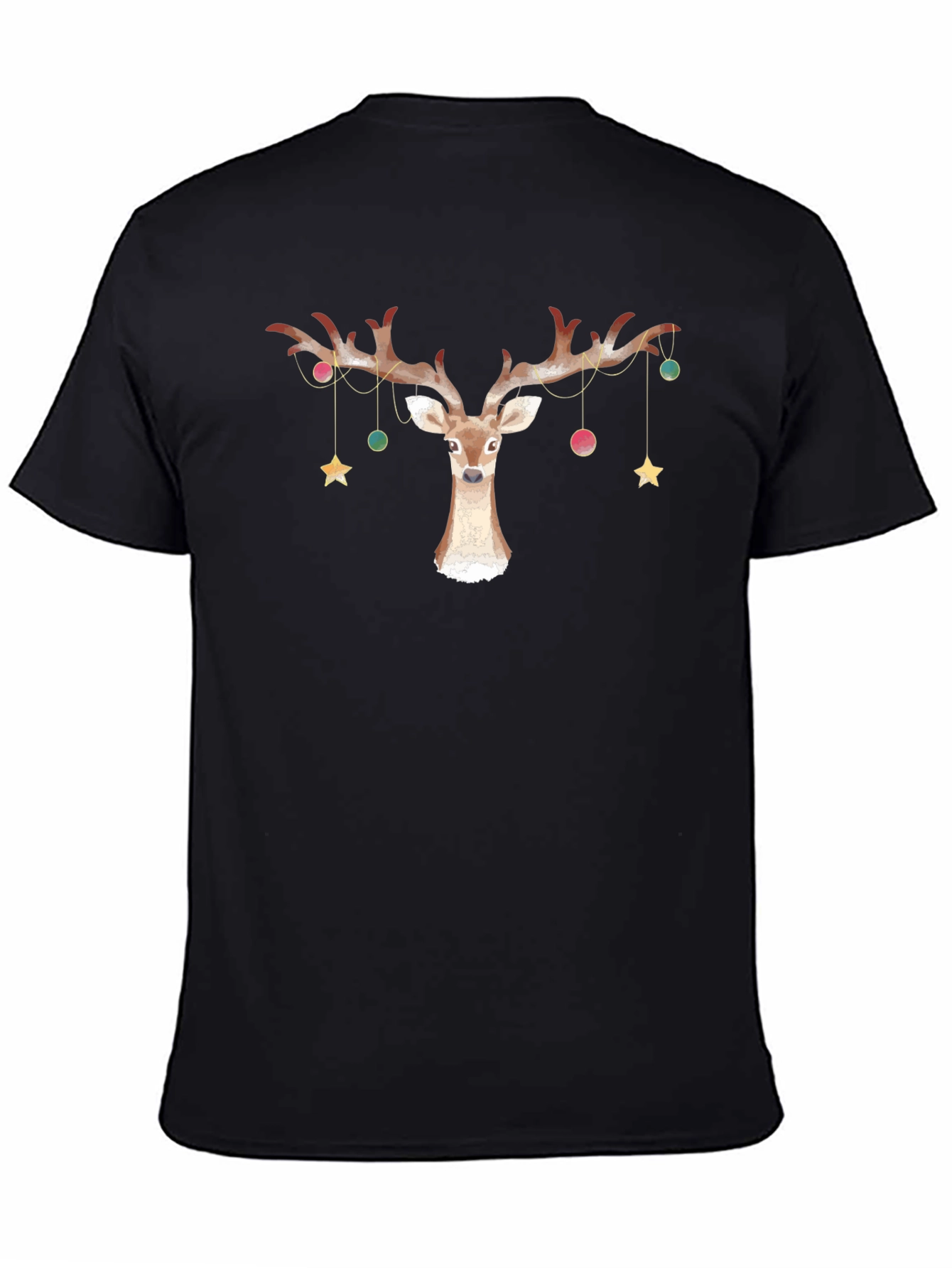 Festive Deer Christmas T-Shirt