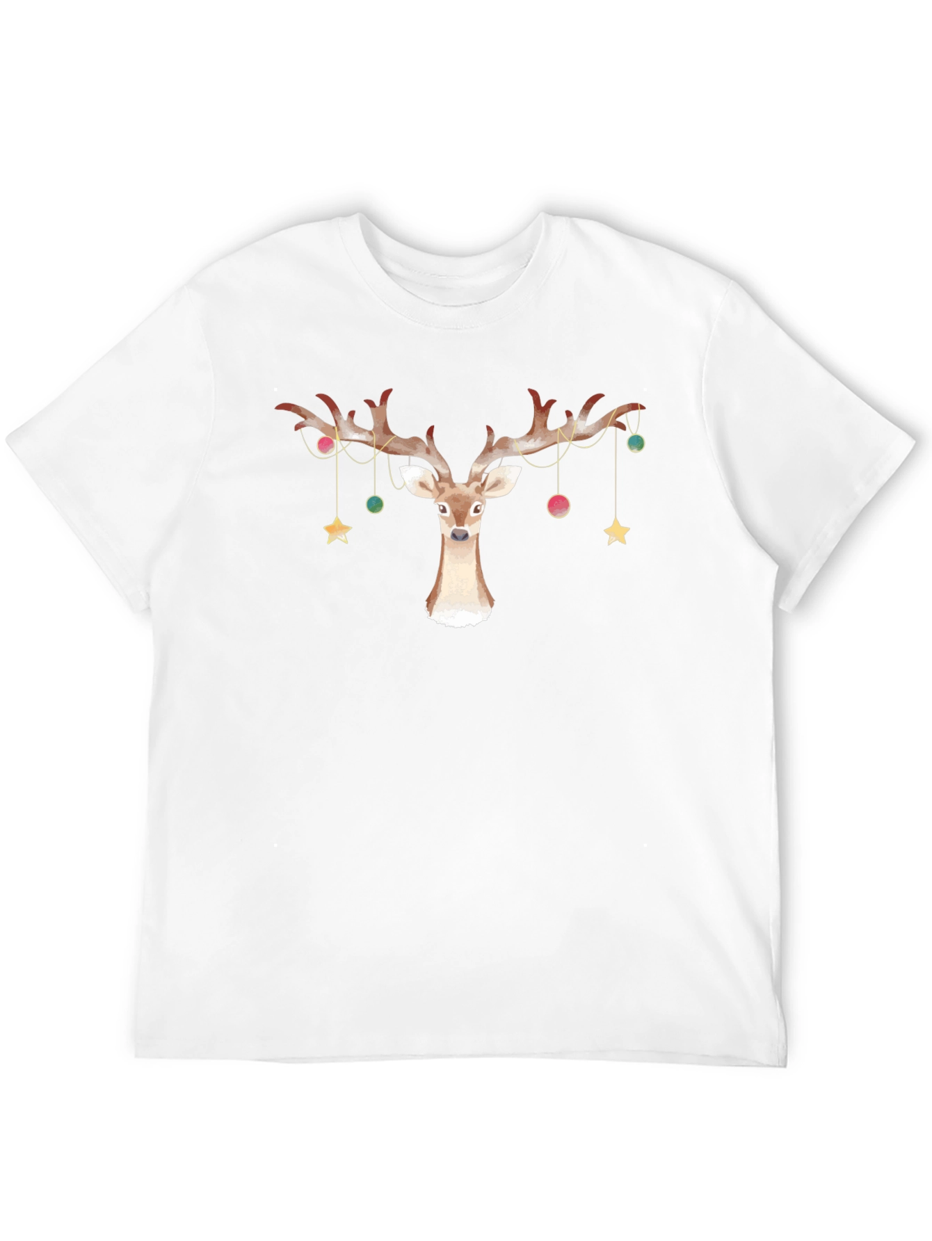 Festive Deer Christmas T-Shirt