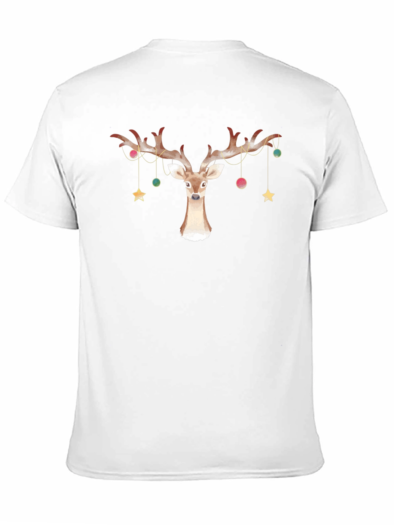 Festive Deer Christmas T-Shirt