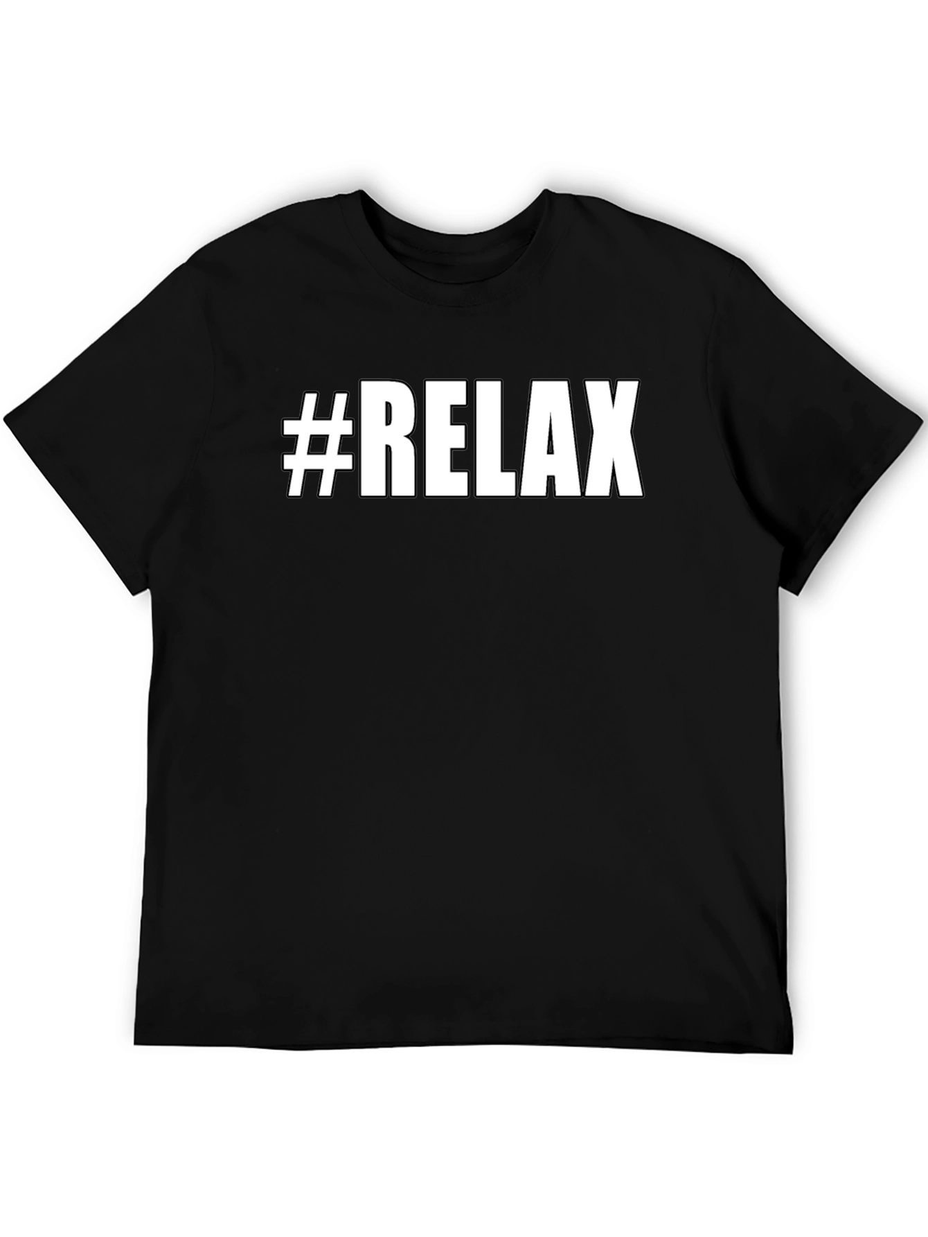 #Relax Graphic T-Shirt - Comfortable Casual Wear