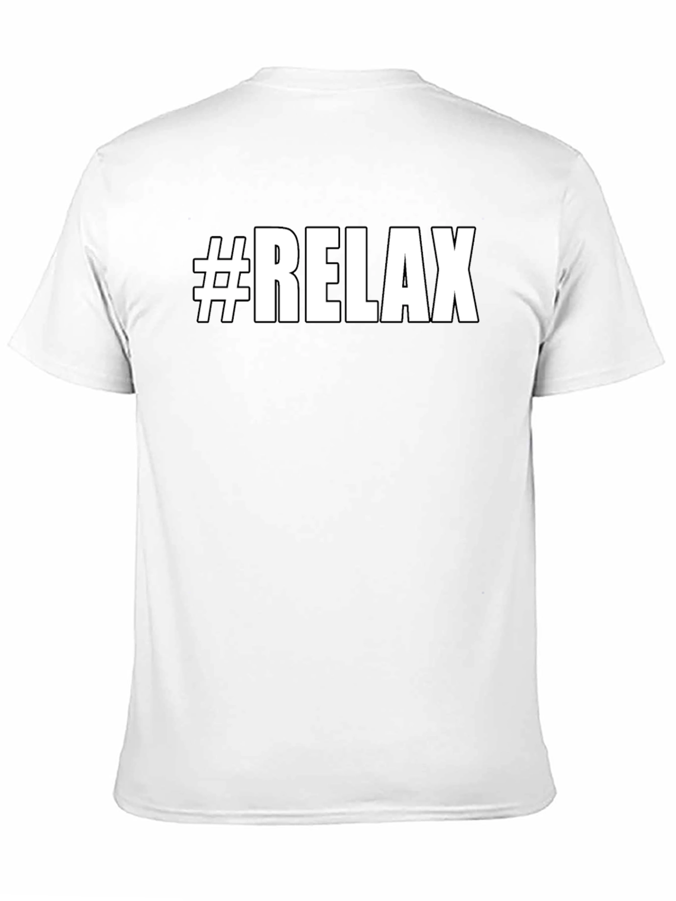 #Relax Graphic T-Shirt - Comfortable Casual Wear