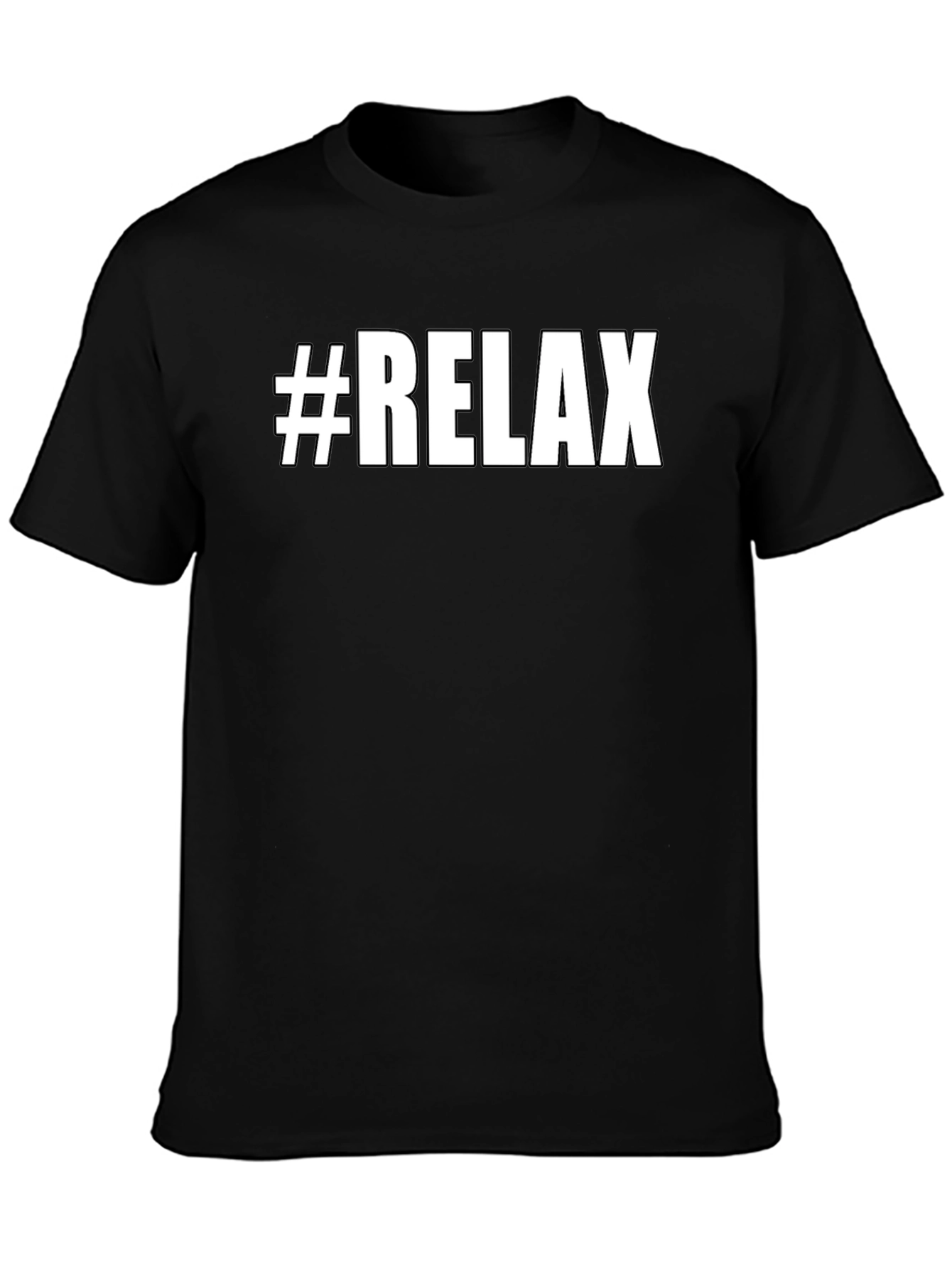 #Relax Graphic T-Shirt - Comfortable Casual Wear