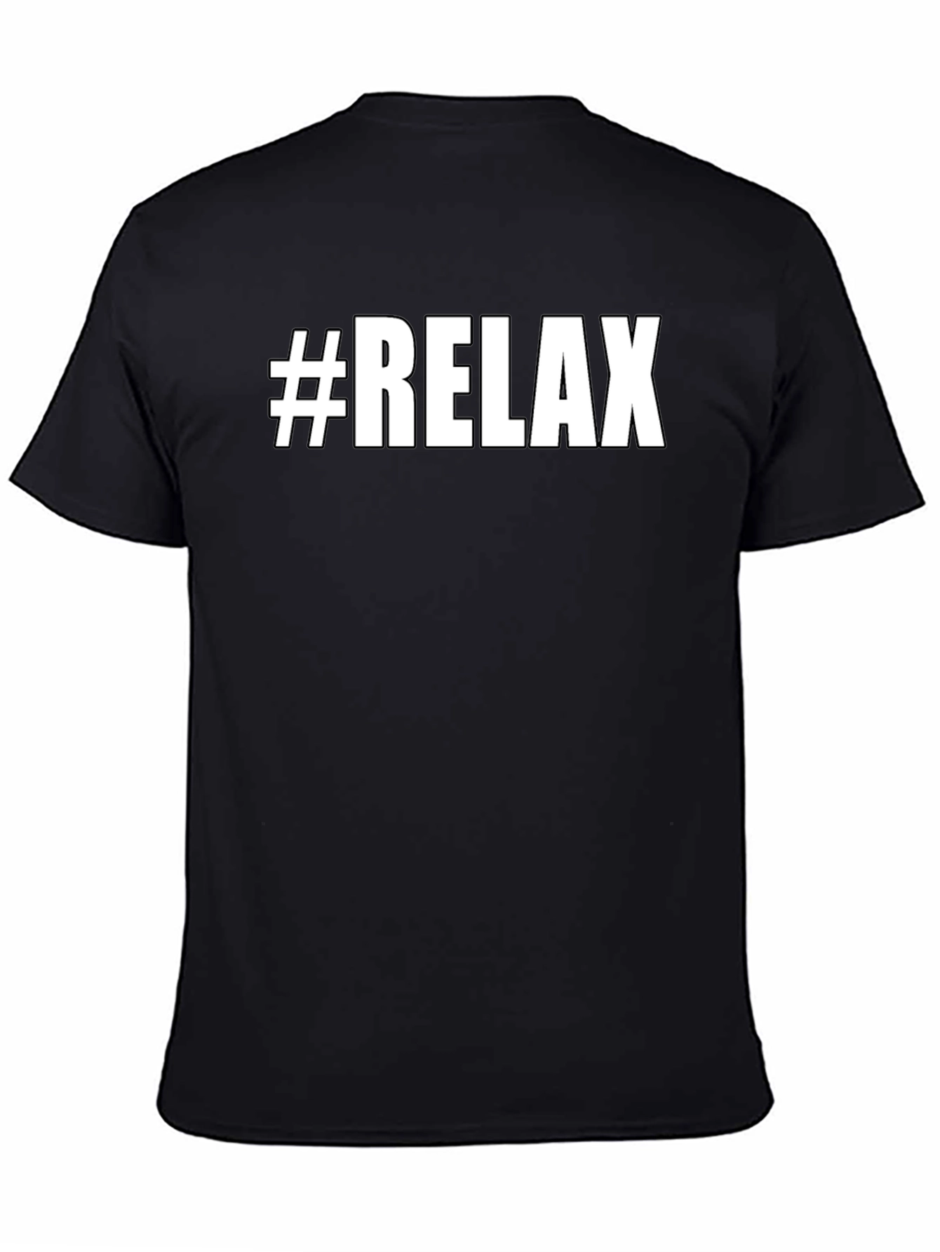 #Relax Graphic T-Shirt - Comfortable Casual Wear