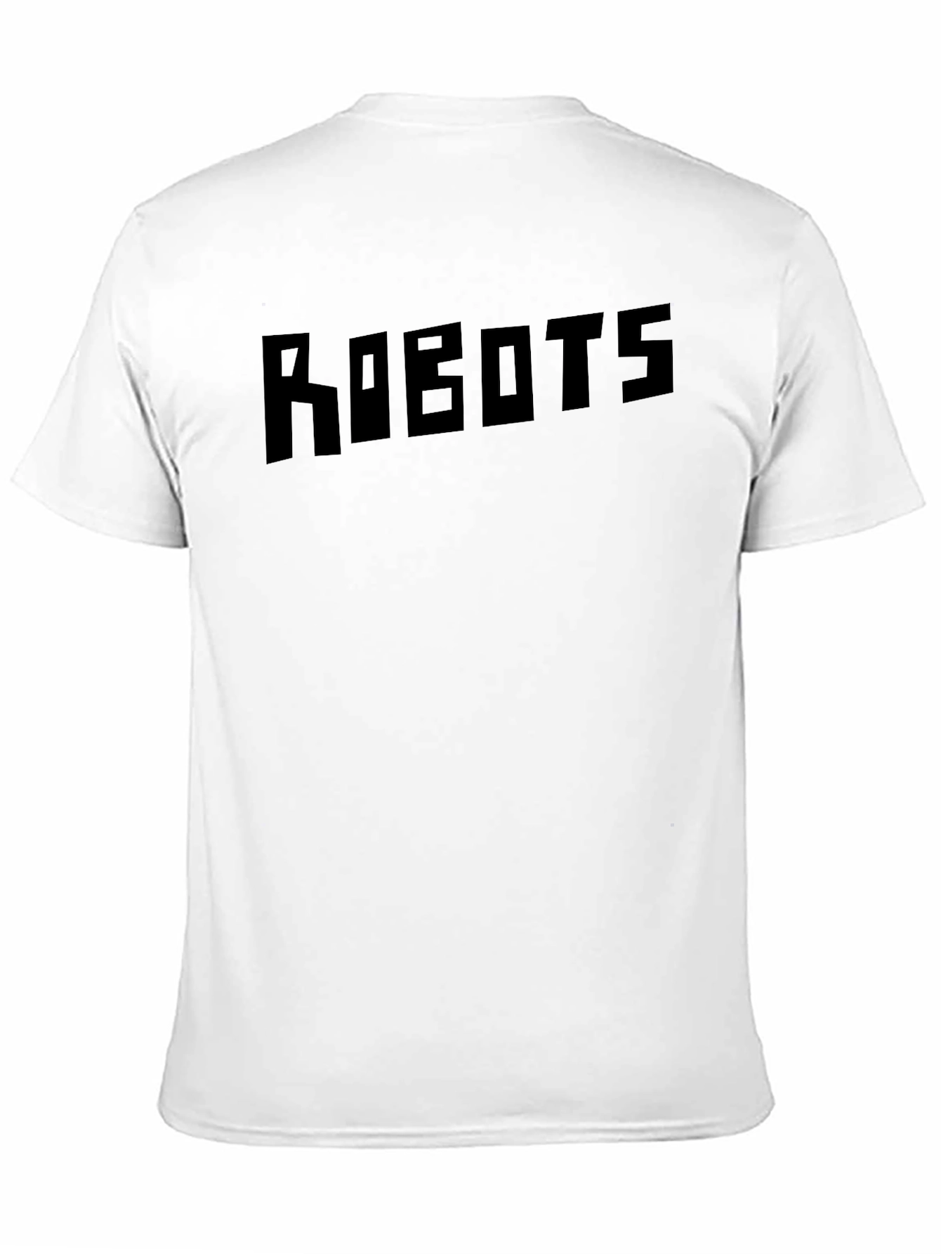 Robots Graphic Tee - Classic Black T-Shirt