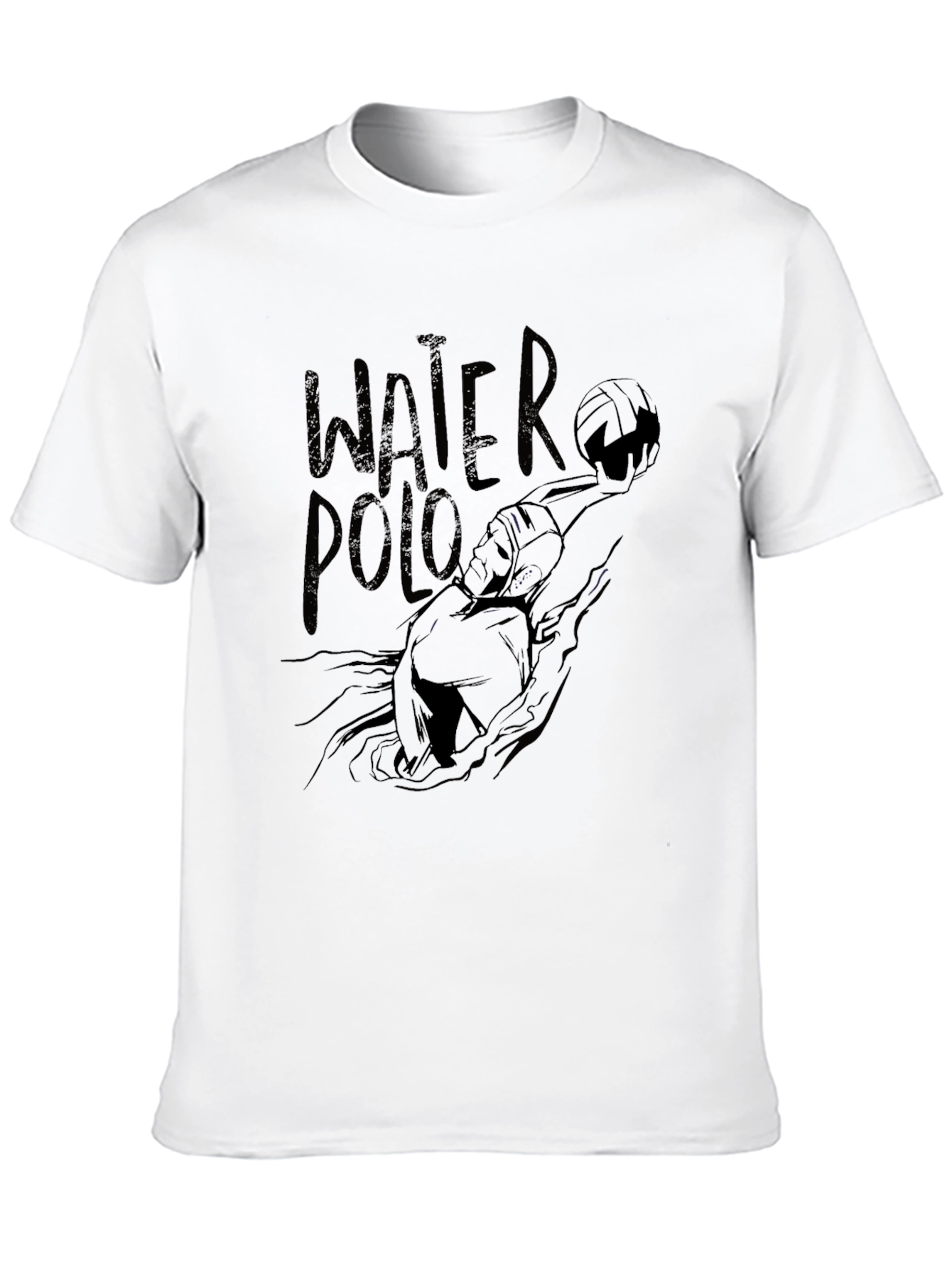 Water Polo Graphic T-Shirt - Cool Sports Design