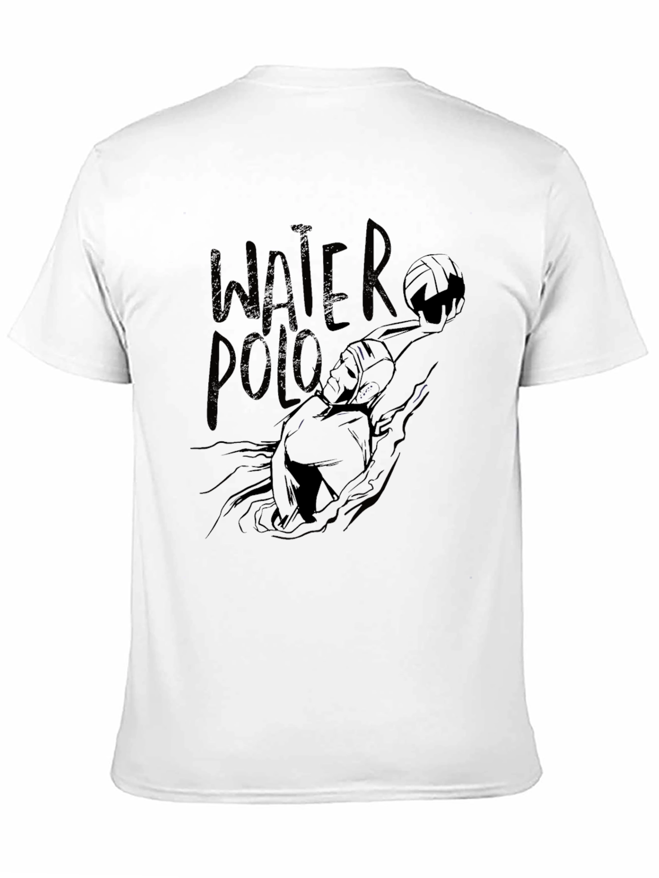 Water Polo Graphic T-Shirt - Cool Sports Design