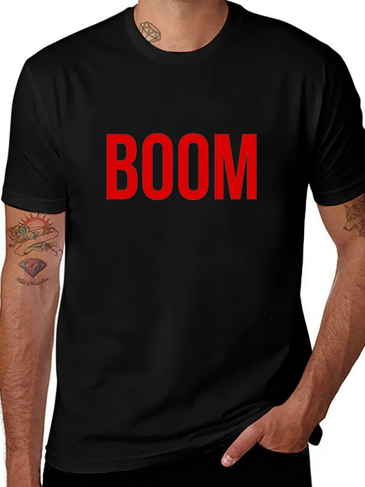 Boom Graphic Tee - Bold Statement T-Shirt