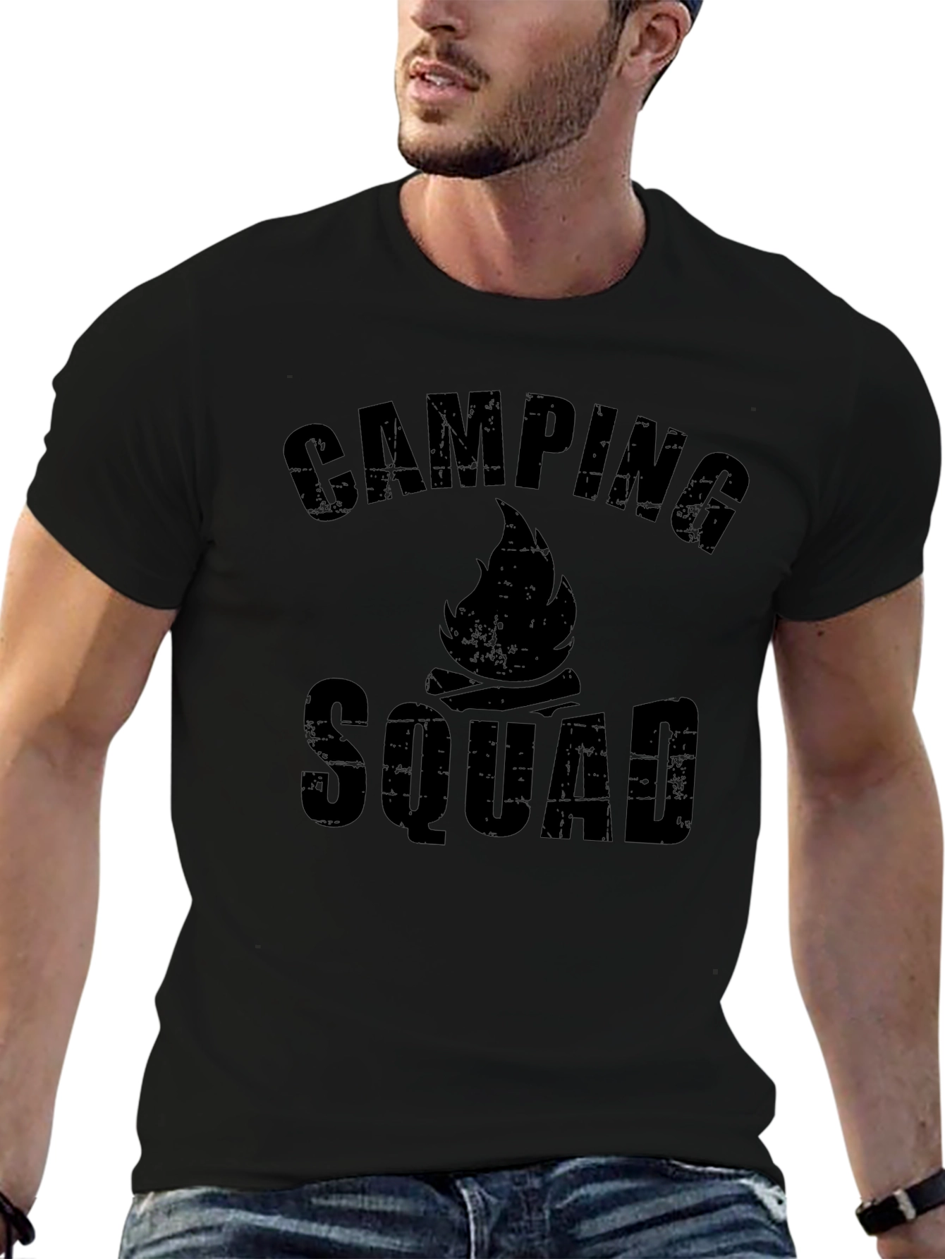 Camping Squad Graphic Tee - Adventure Ready!
