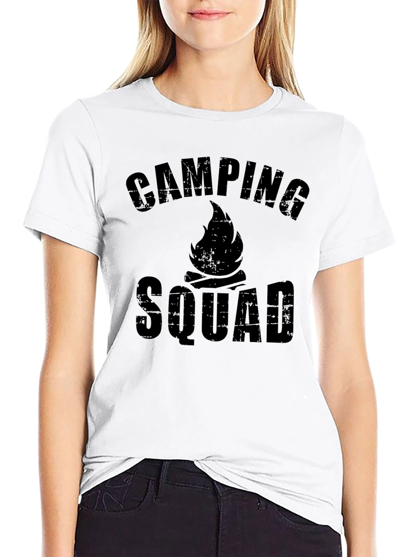 Camping Squad Graphic Tee - Adventure Ready!