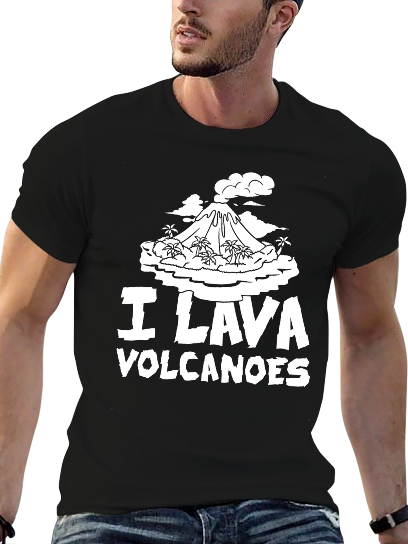 I Lava Volcanoes T-Shirt - Funny Volcano Tee