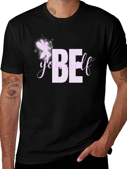 Be Yourself T-Shirt - Black Graphic Tee