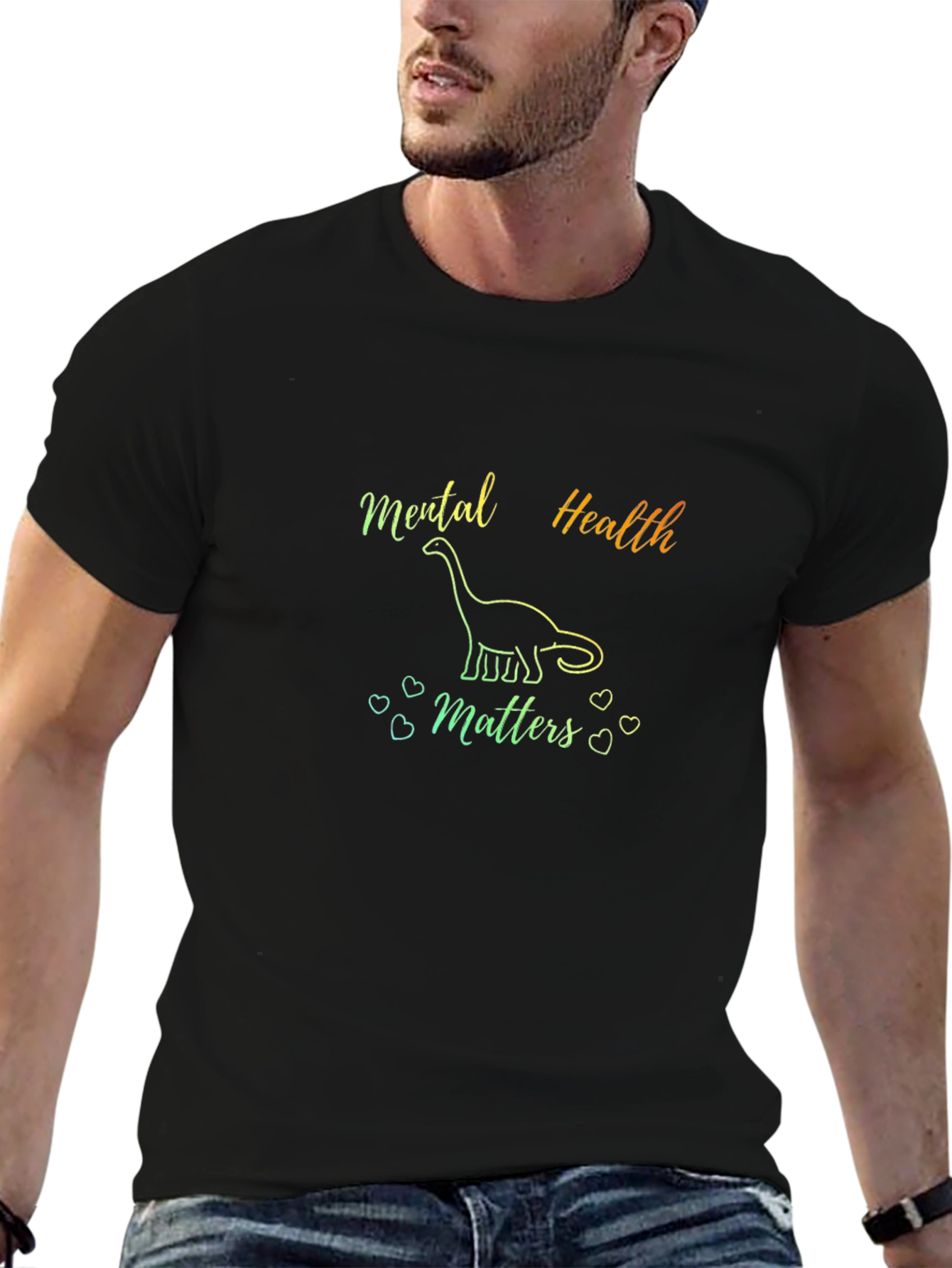 Mental Health Matters Dinosaur T-Shirt