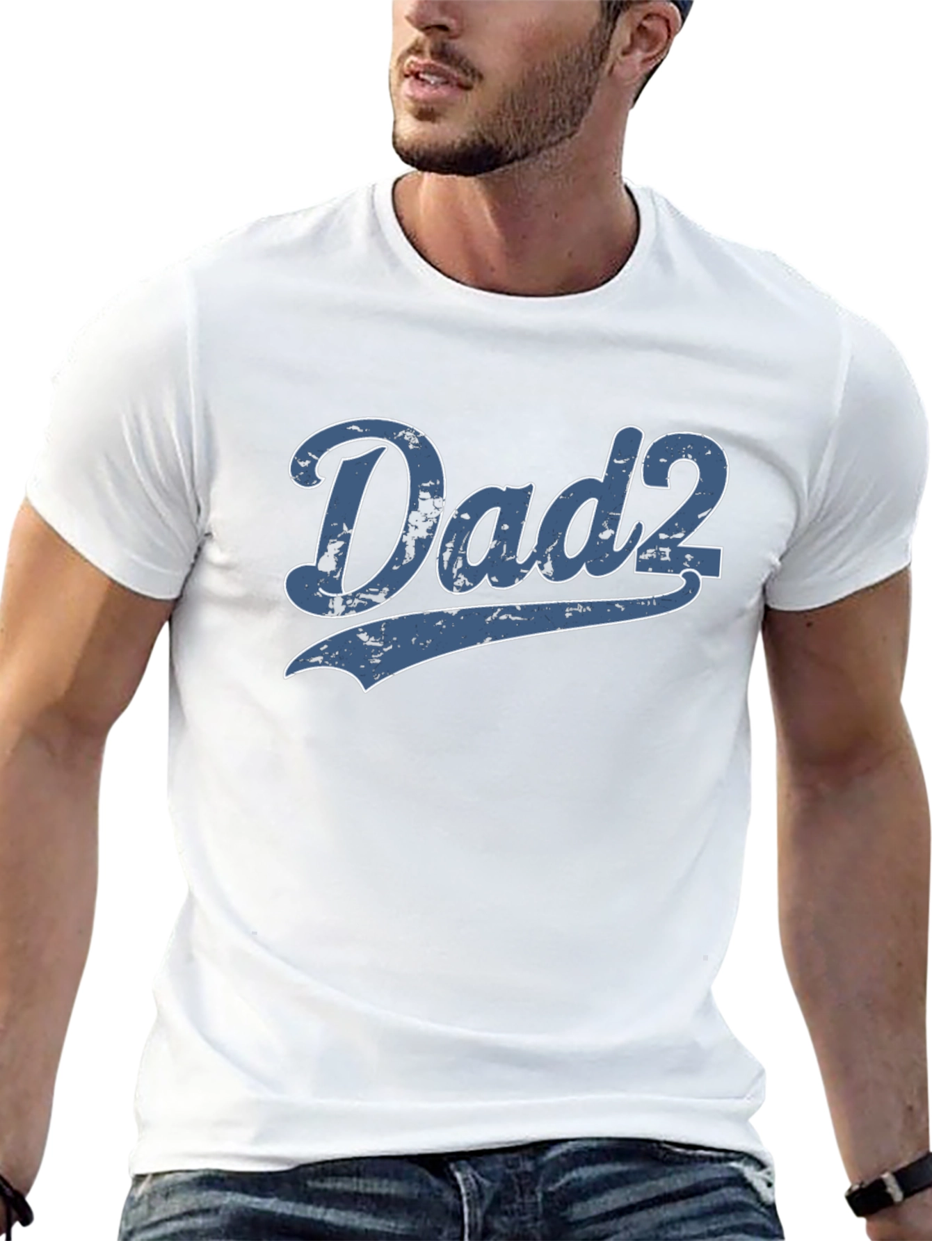 Dad 2 T-Shirt - Cool Fathers Day Tee