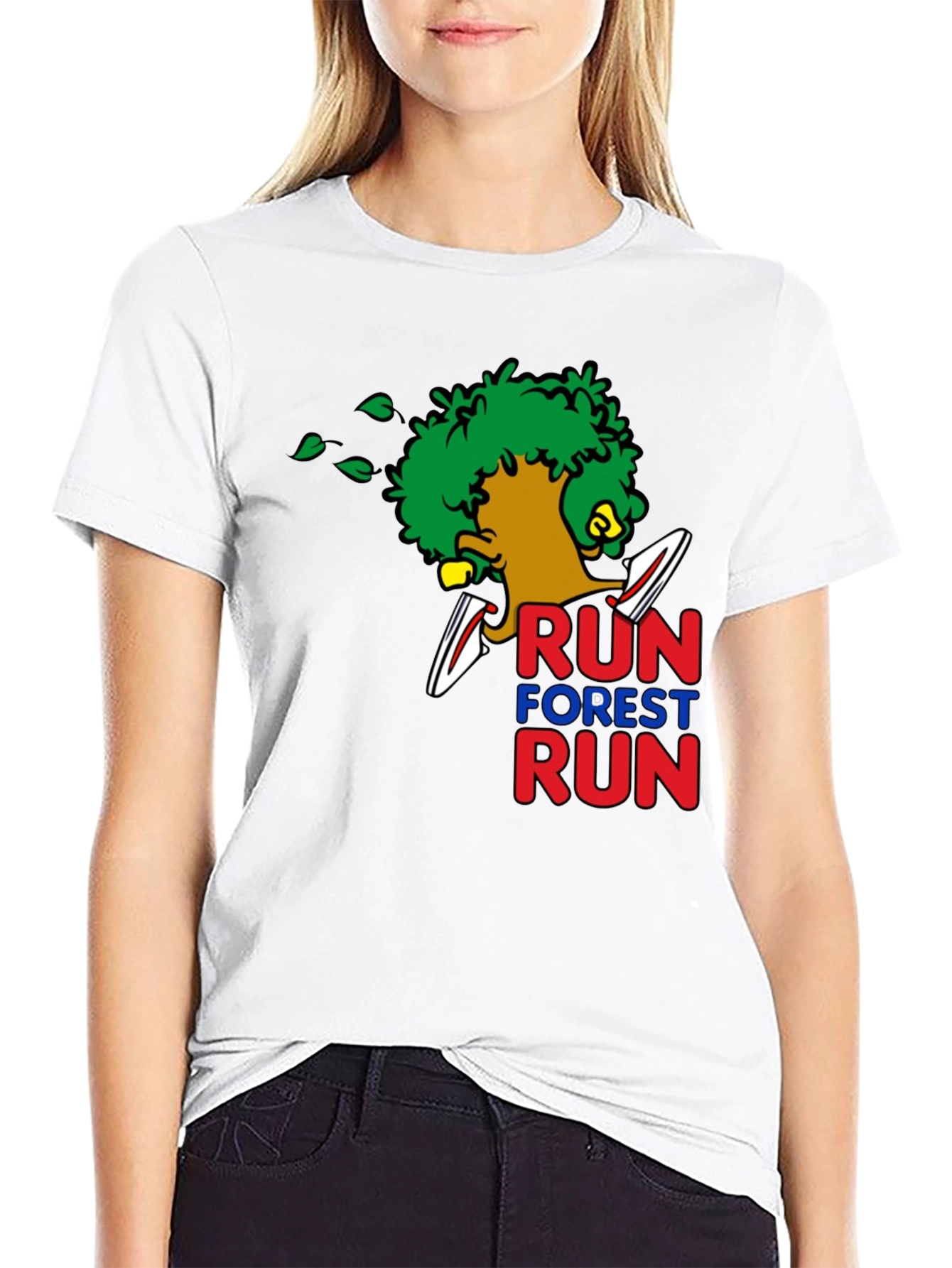 Run Forest Run Graphic T-Shirt
