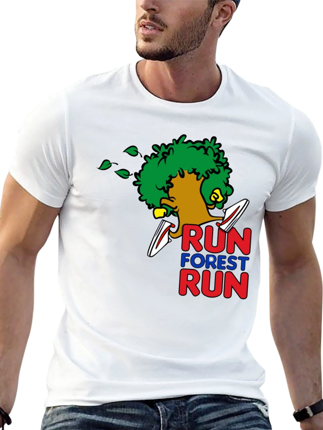 Run Forest Run Graphic T-Shirt