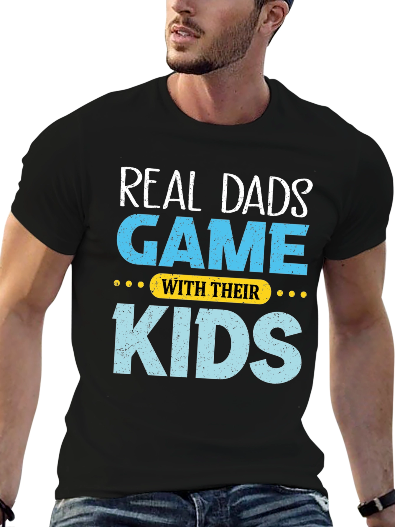 Real Dads Game With Their Kids T-Shirt