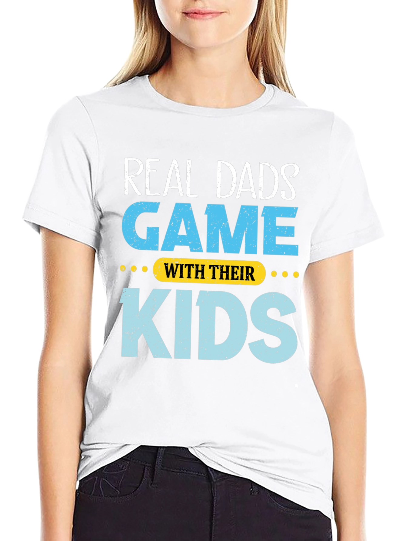 Real Dads Game With Their Kids T-Shirt