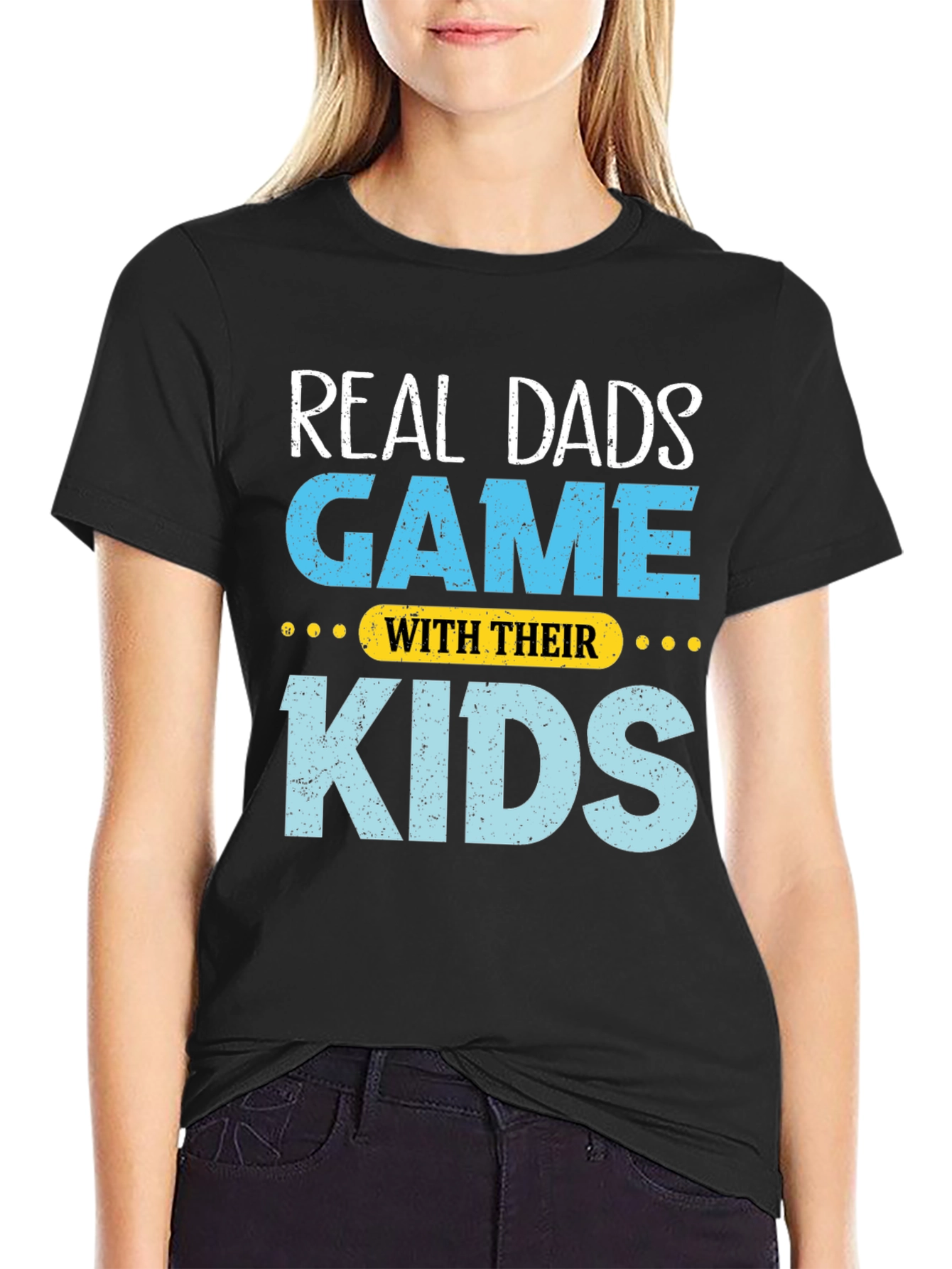 Real Dads Game With Their Kids T-Shirt