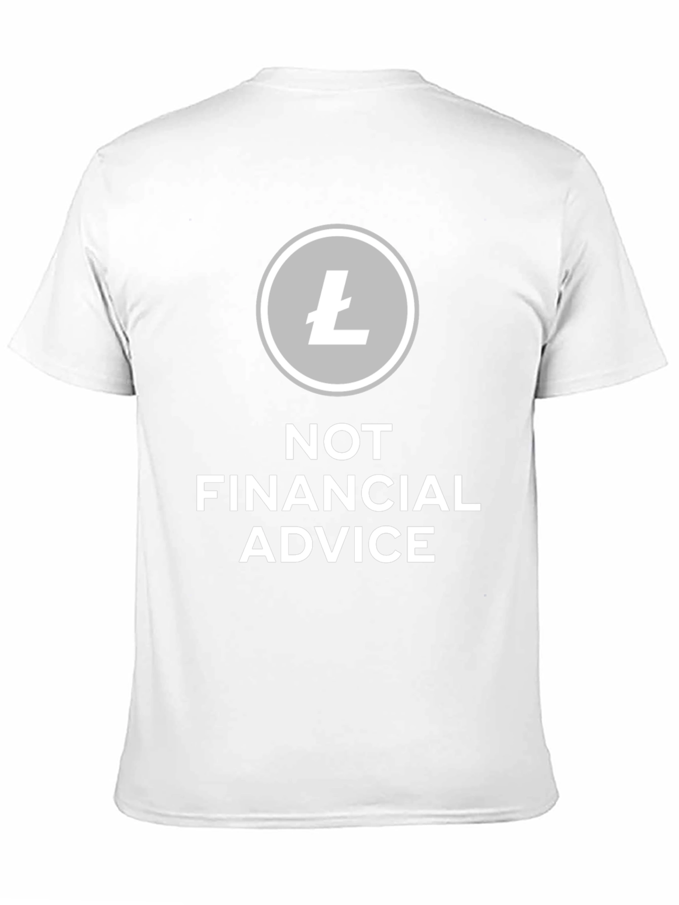 Litecoin Crypto Tee - Not Financial Advice T-Shirt
