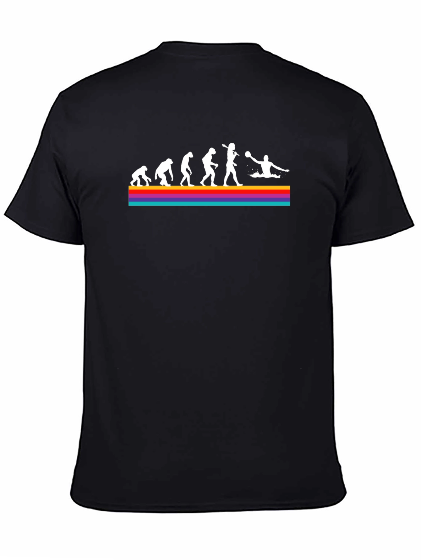Water Polo Evolution T-Shirt - Black Tee