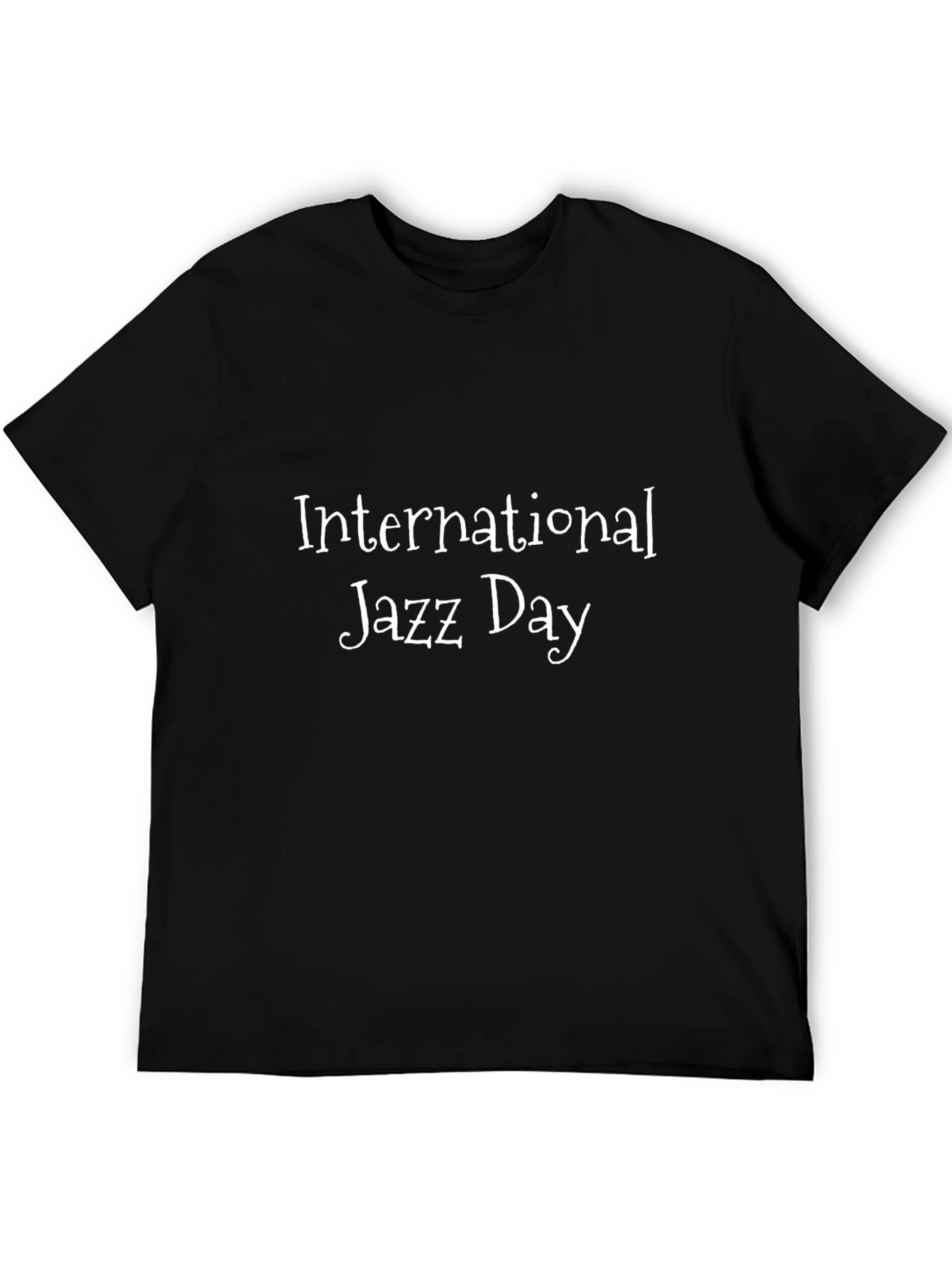 International Jazz Day Black T-Shirt