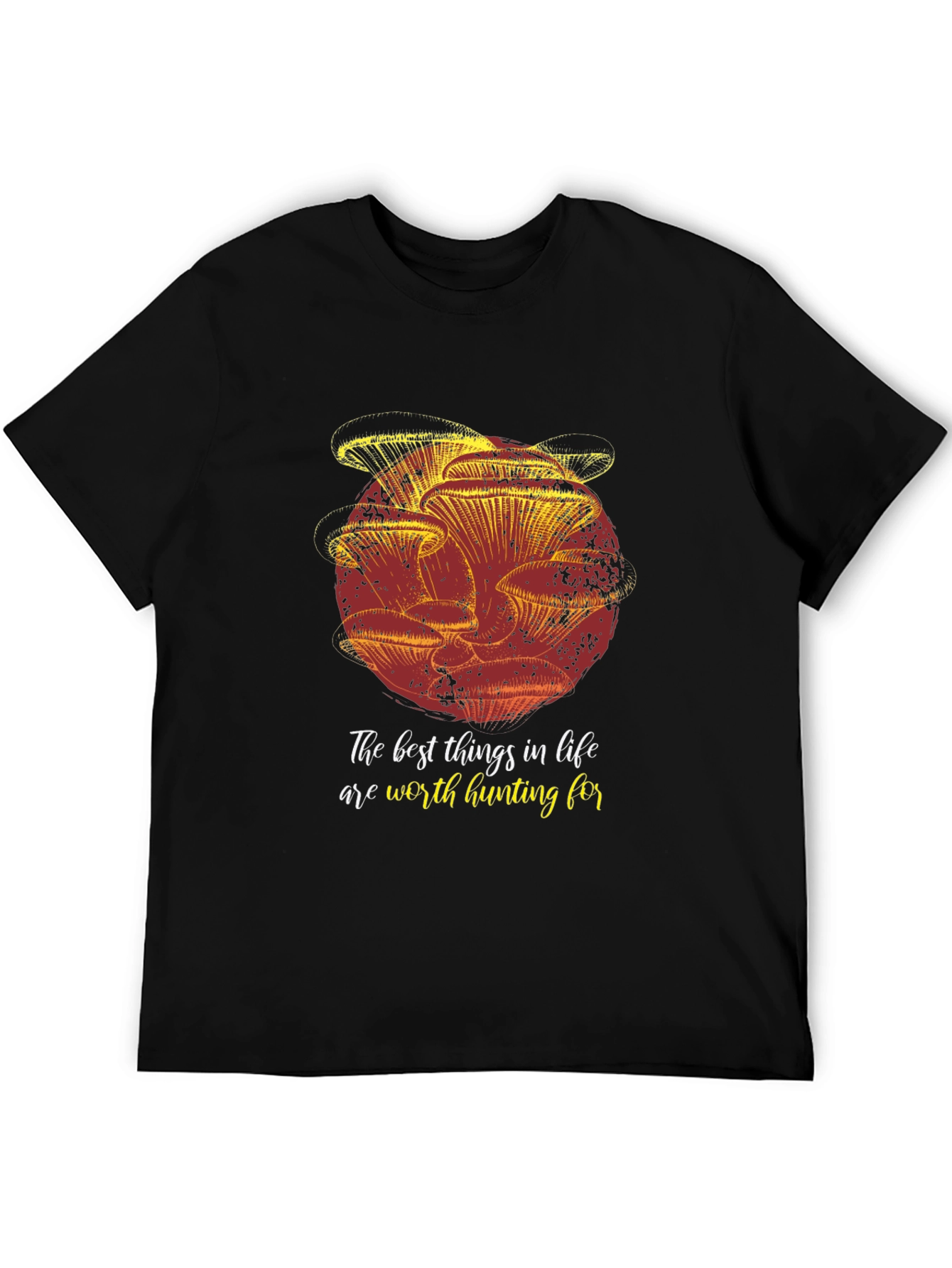 Mushroom Hunting T-Shirt - The Best Things In Life