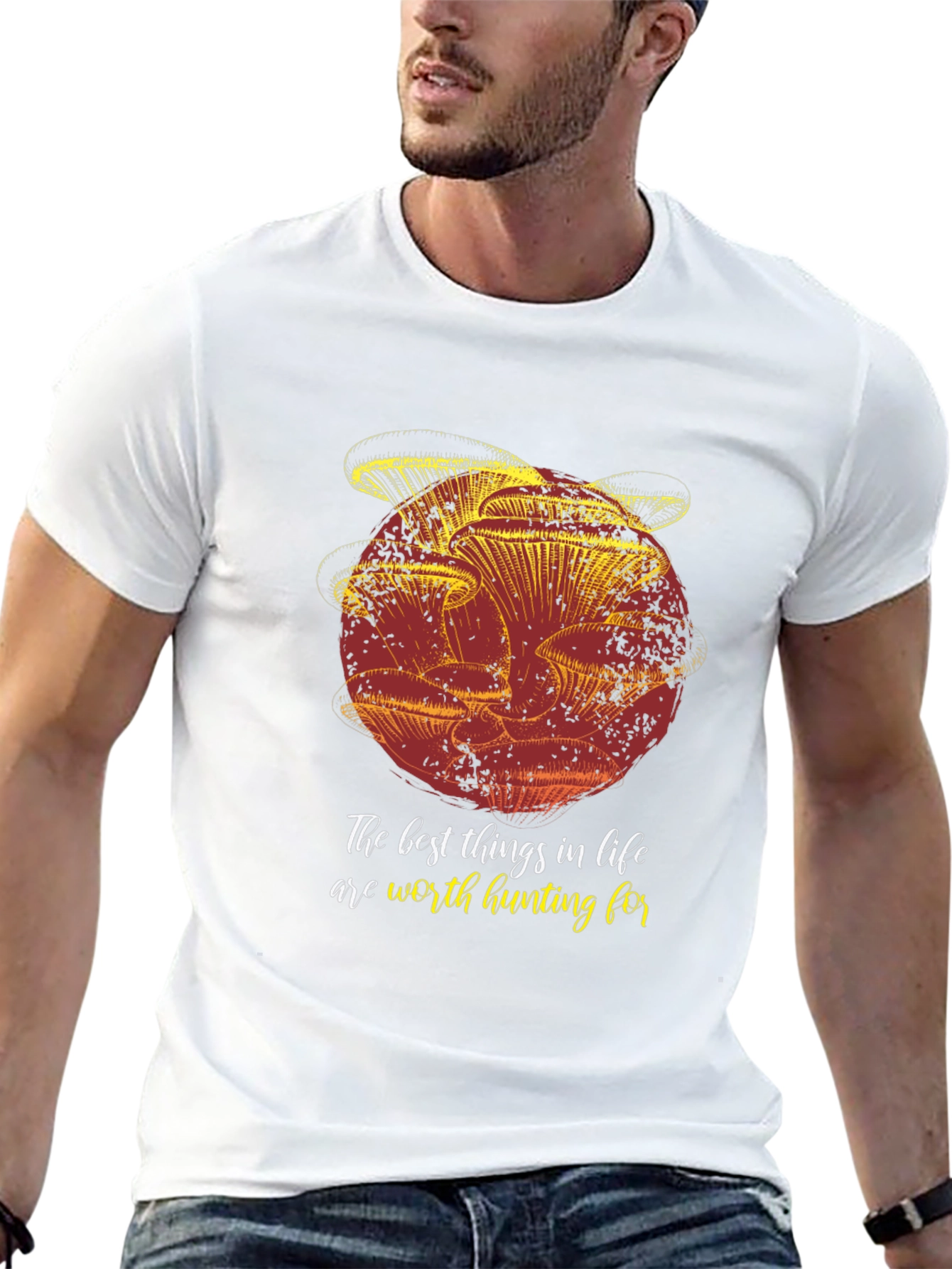 Mushroom Hunting T-Shirt - The Best Things In Life