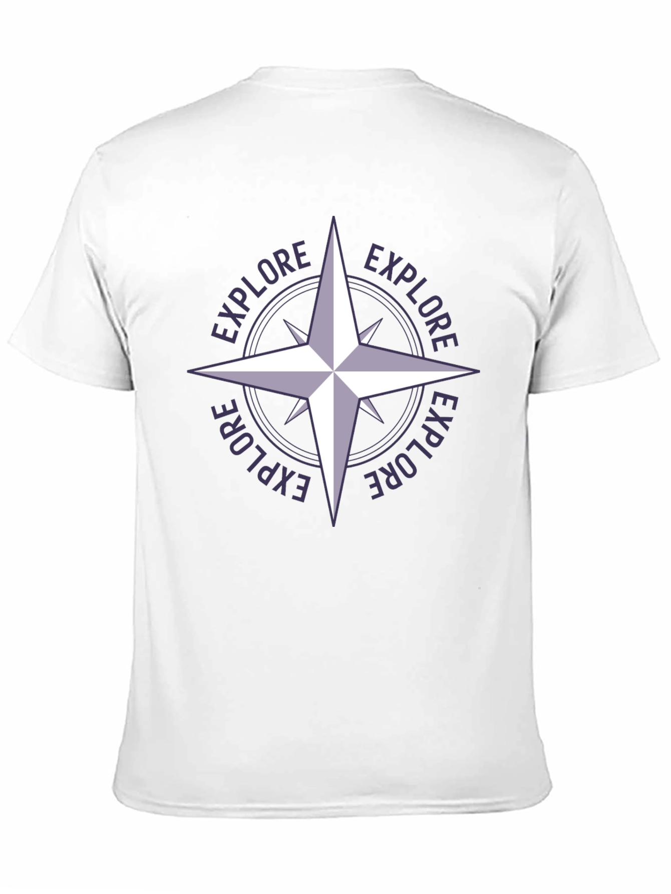 Explore Compass Graphic T-Shirt - Adventure Awaits!