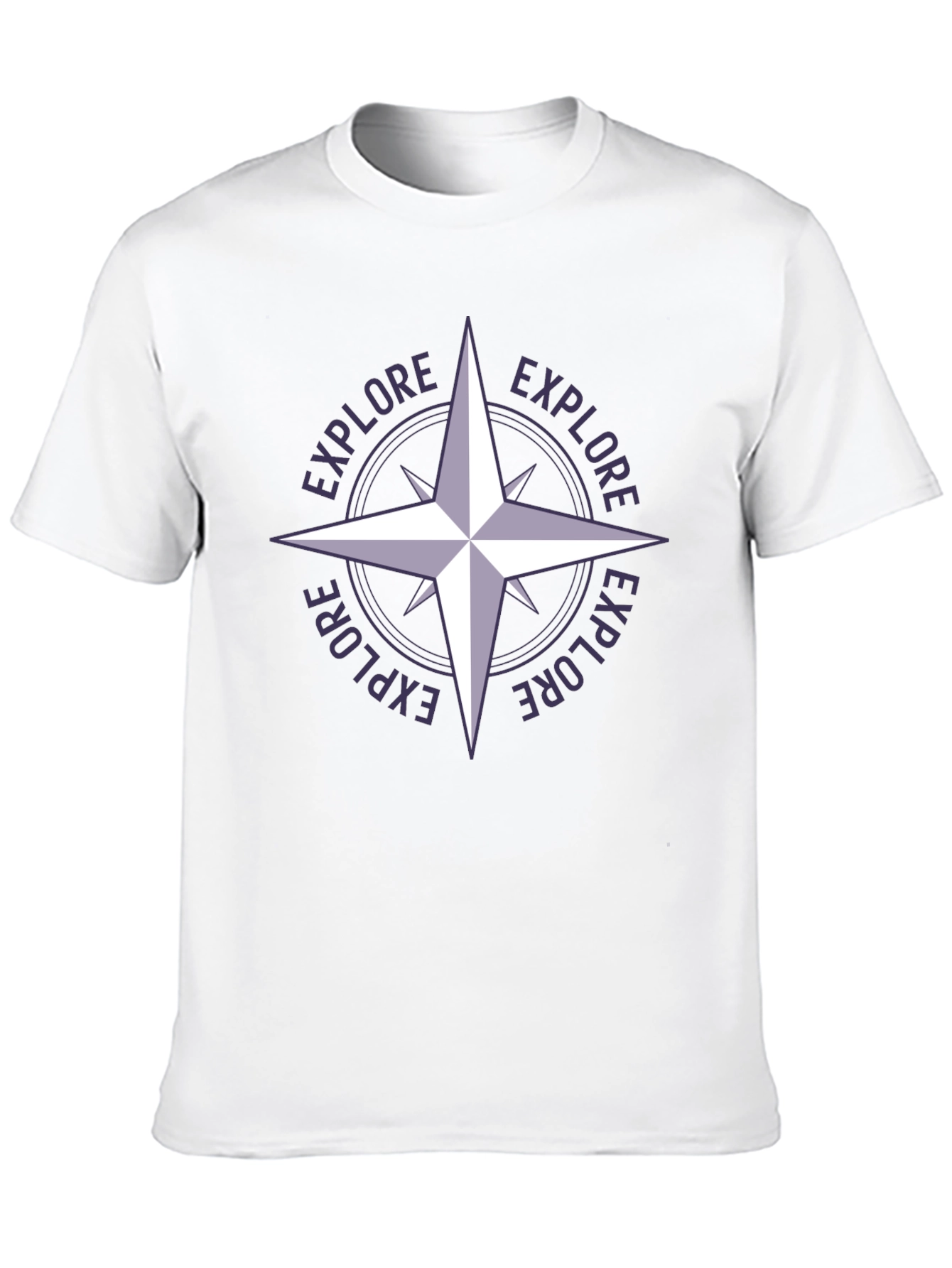 Explore Compass Graphic T-Shirt - Adventure Awaits!