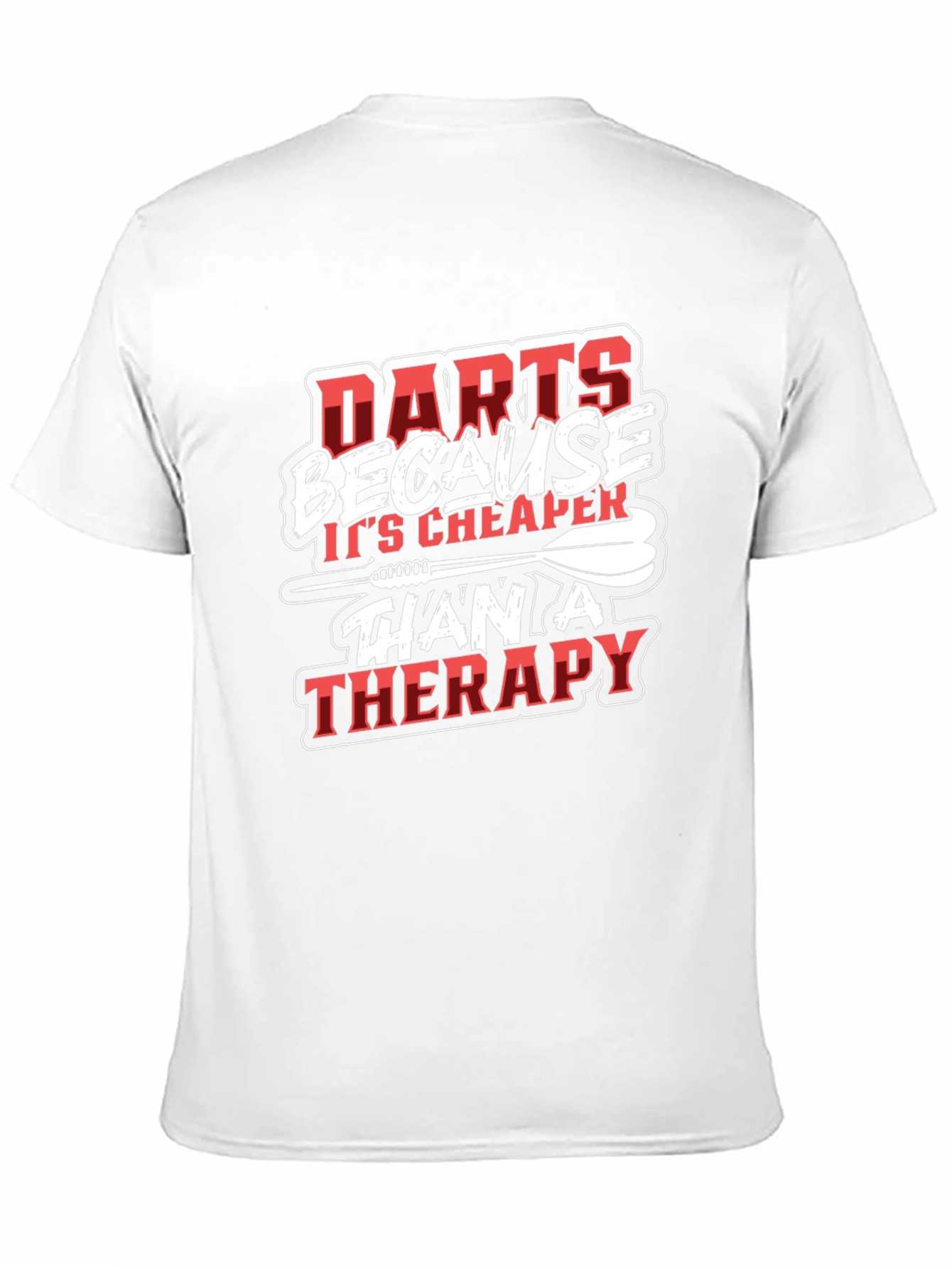 Darts Therapy Funny T-Shirt