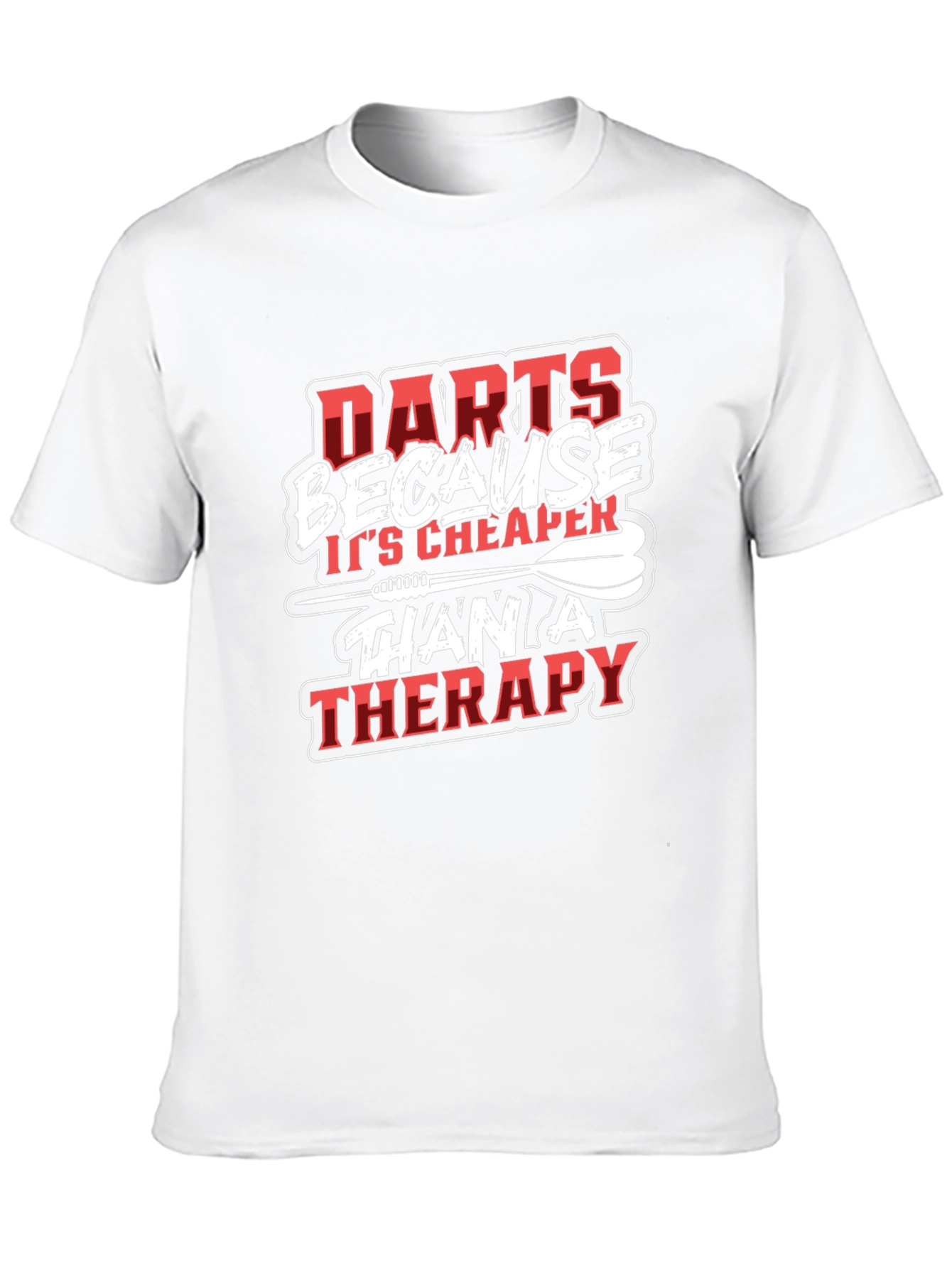 Darts Therapy Funny T-Shirt